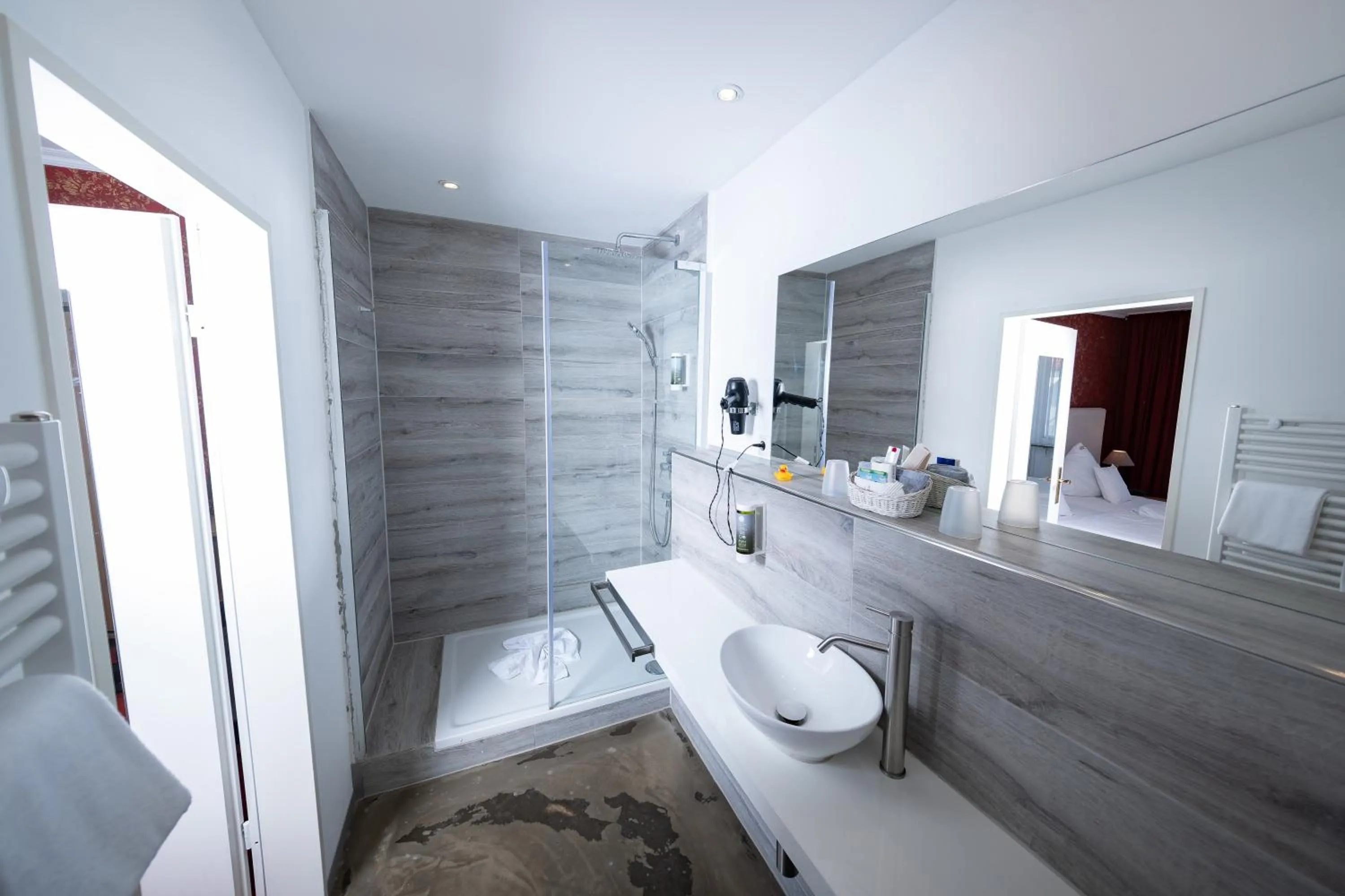 Bathroom in Hotel Alpha