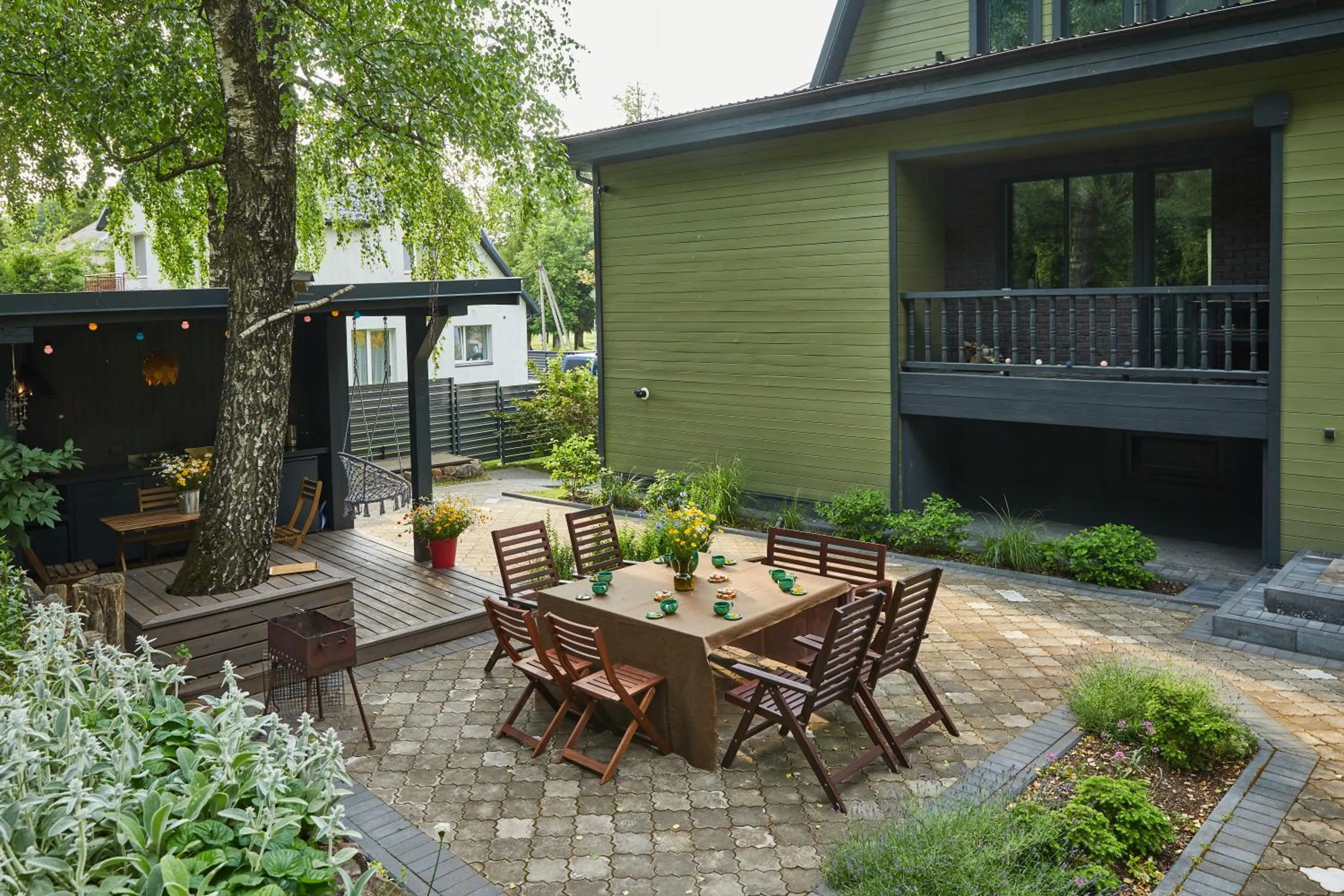 Patio in "Parko vila" Anykščiai