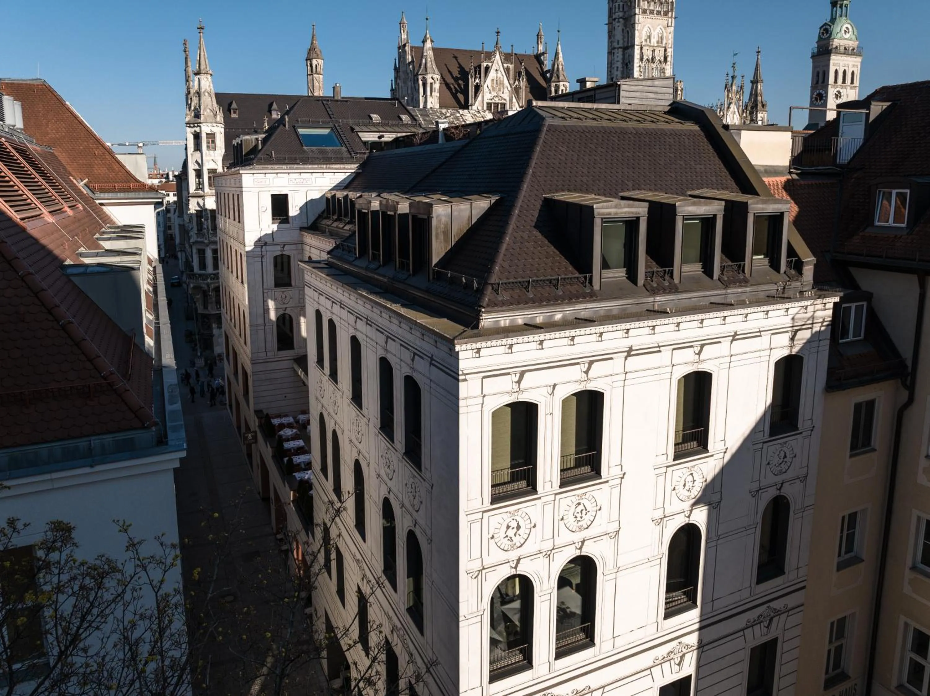 Property building in DO & CO Hotel München