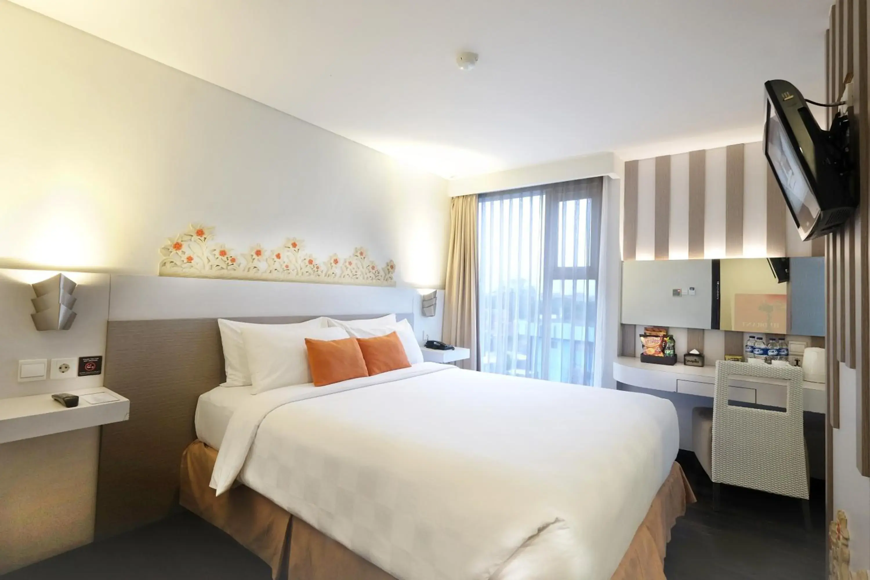 Bed in All Nite & Day Hotel Yogjakarta - Gejayan Bed in All Nite & Day Hotel Yogjakarta - Gejayan