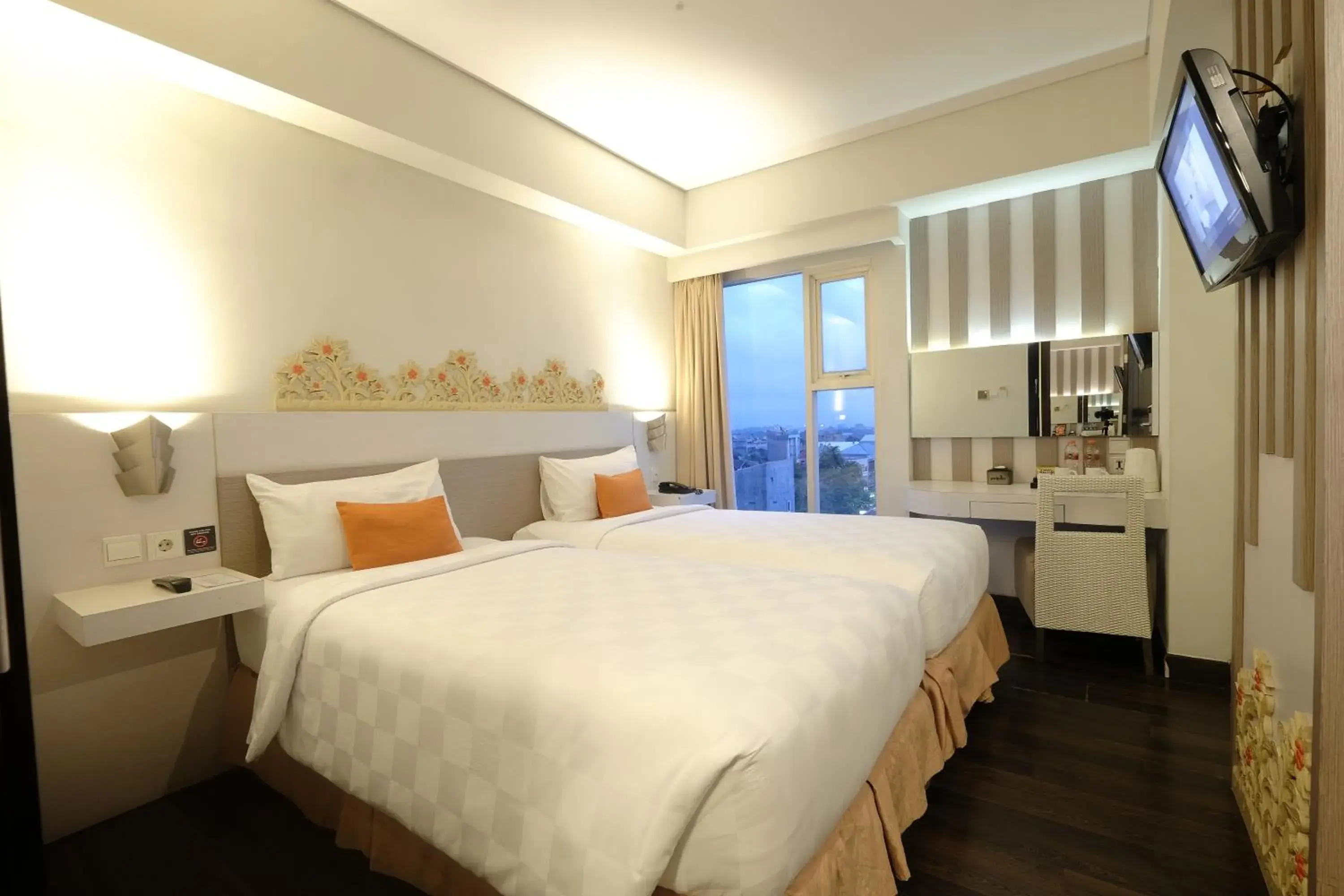 Bed in All Nite & Day Hotel Yogjakarta - Gejayan Bed in All Nite & Day Hotel Yogjakarta - Gejayan