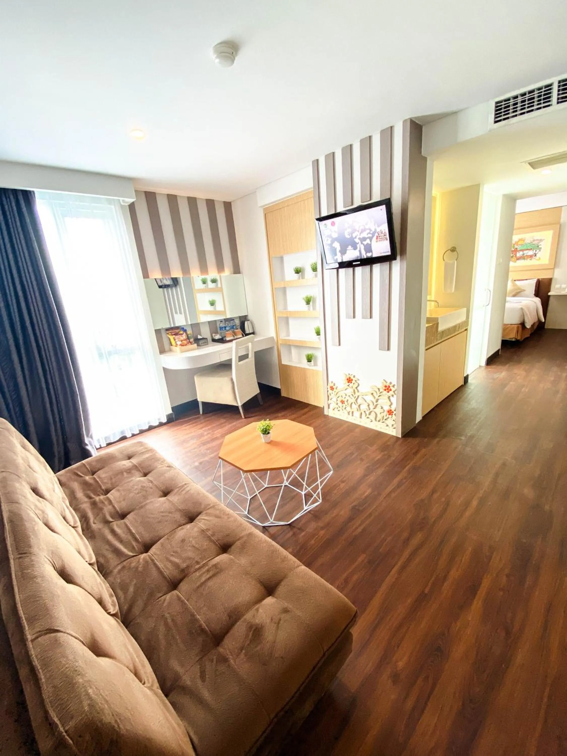 Living room in All Nite & Day Hotel Yogjakarta - Gejayan