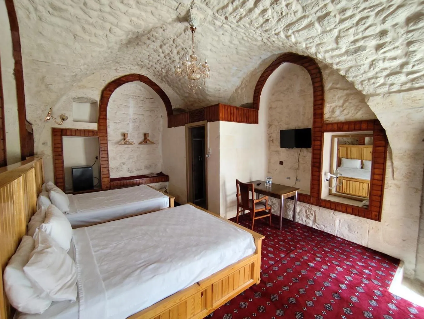 Bed in CİHANGİR KONAĞI BUTİK OTEL