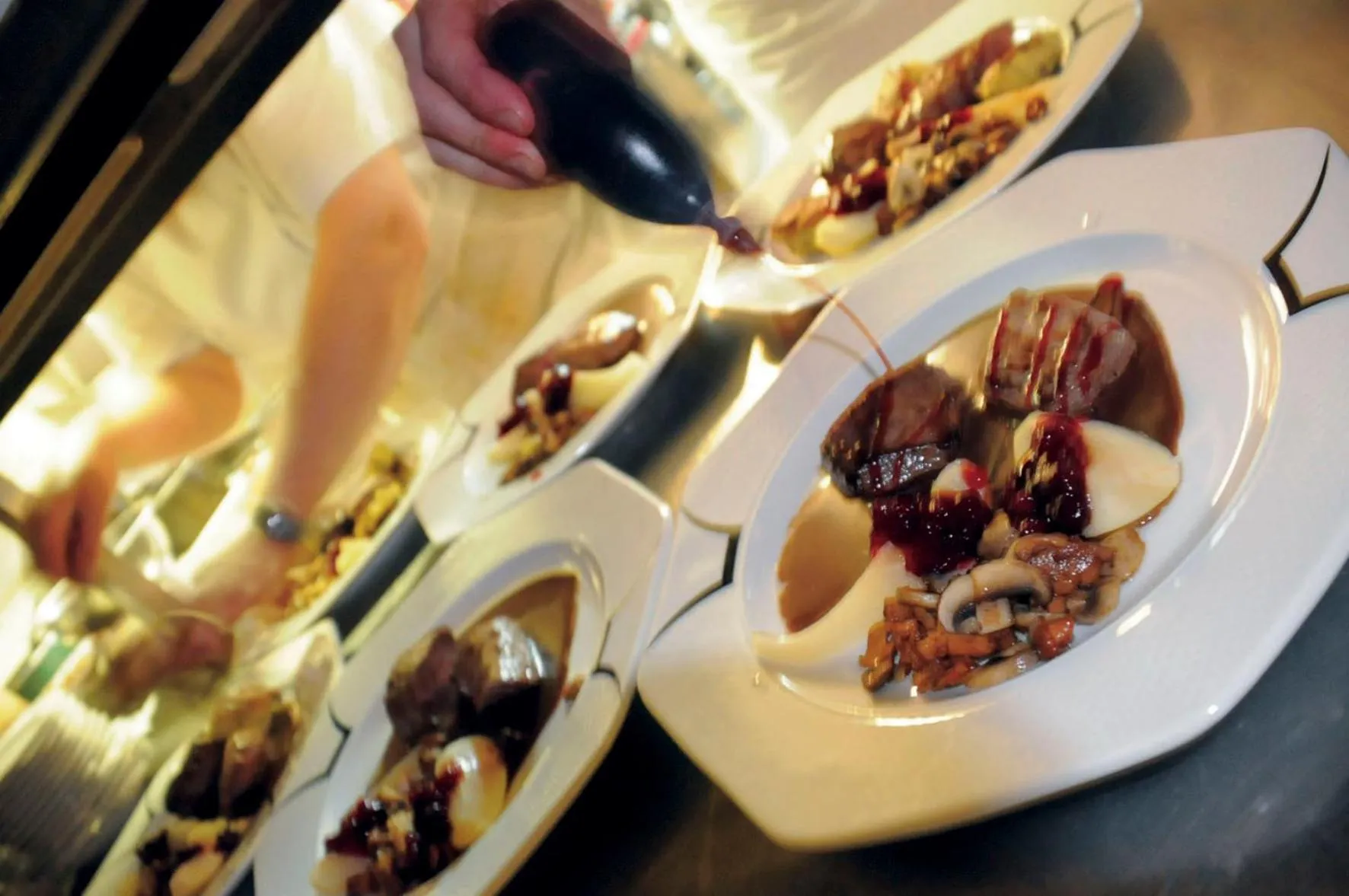 Food close-up in Landidyll Hotel Haus Hochstein