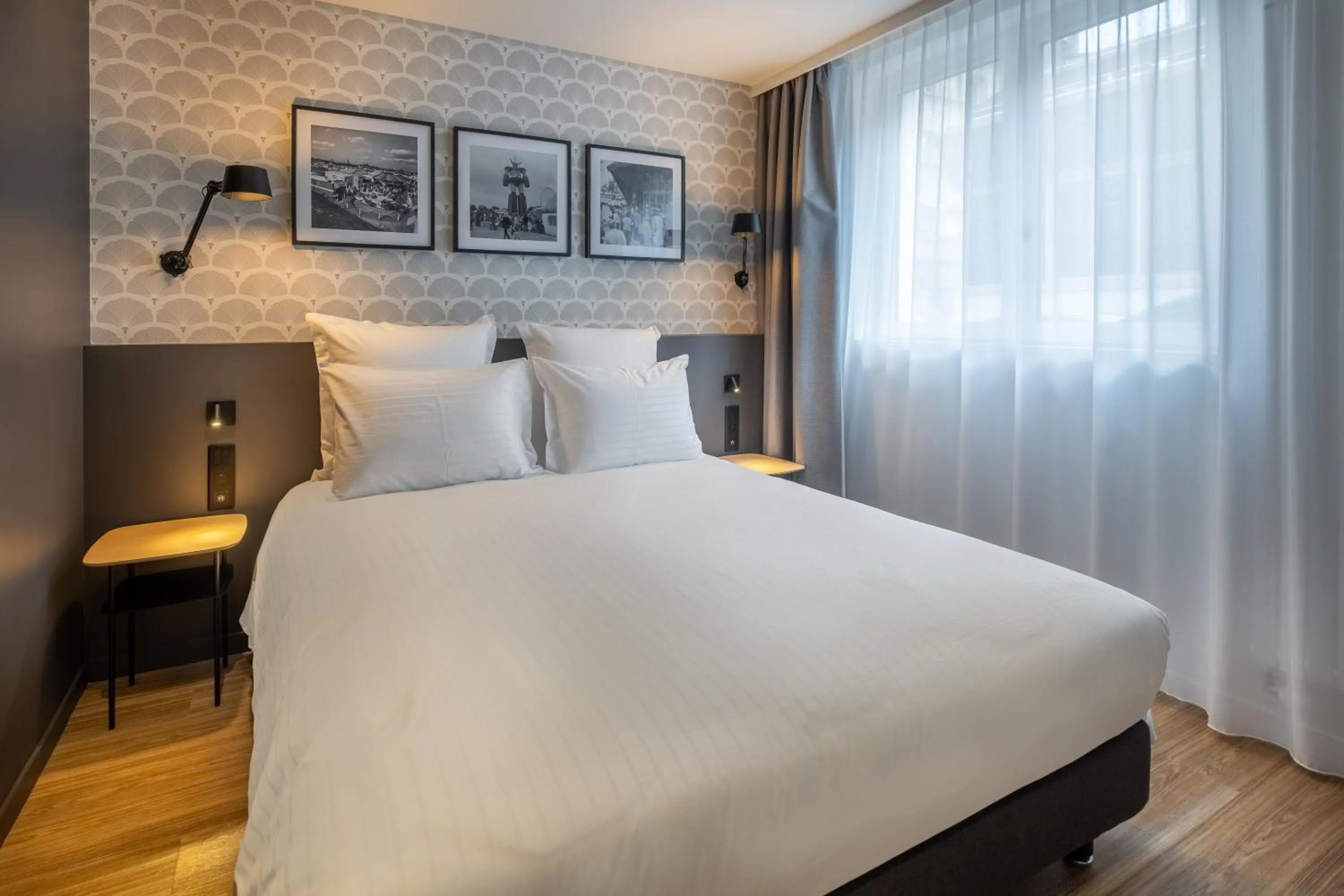 Bed in Ferdinand Hotel Tours