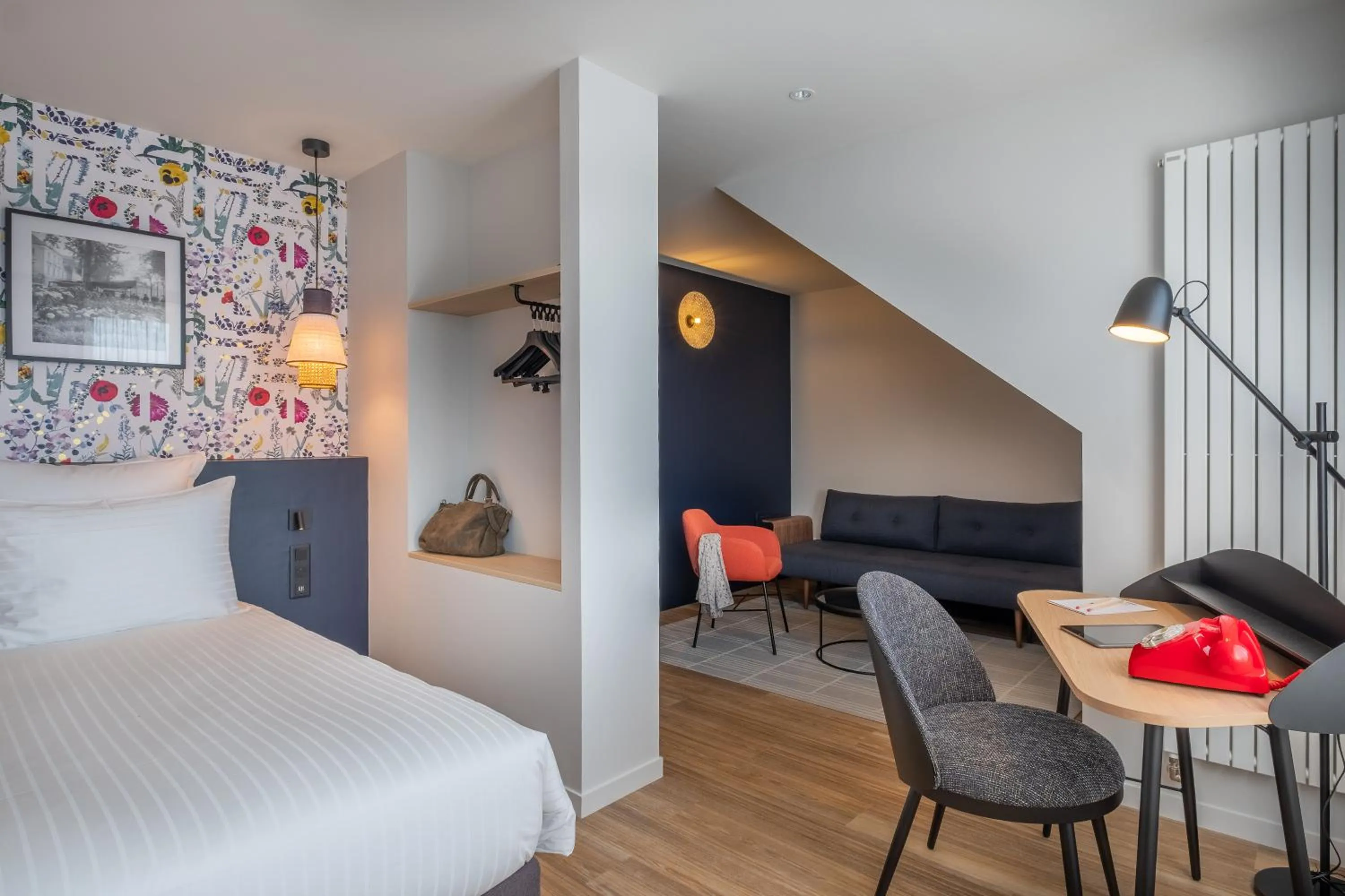 Photo of the whole room, Bed in Ferdinand Hotel Tours