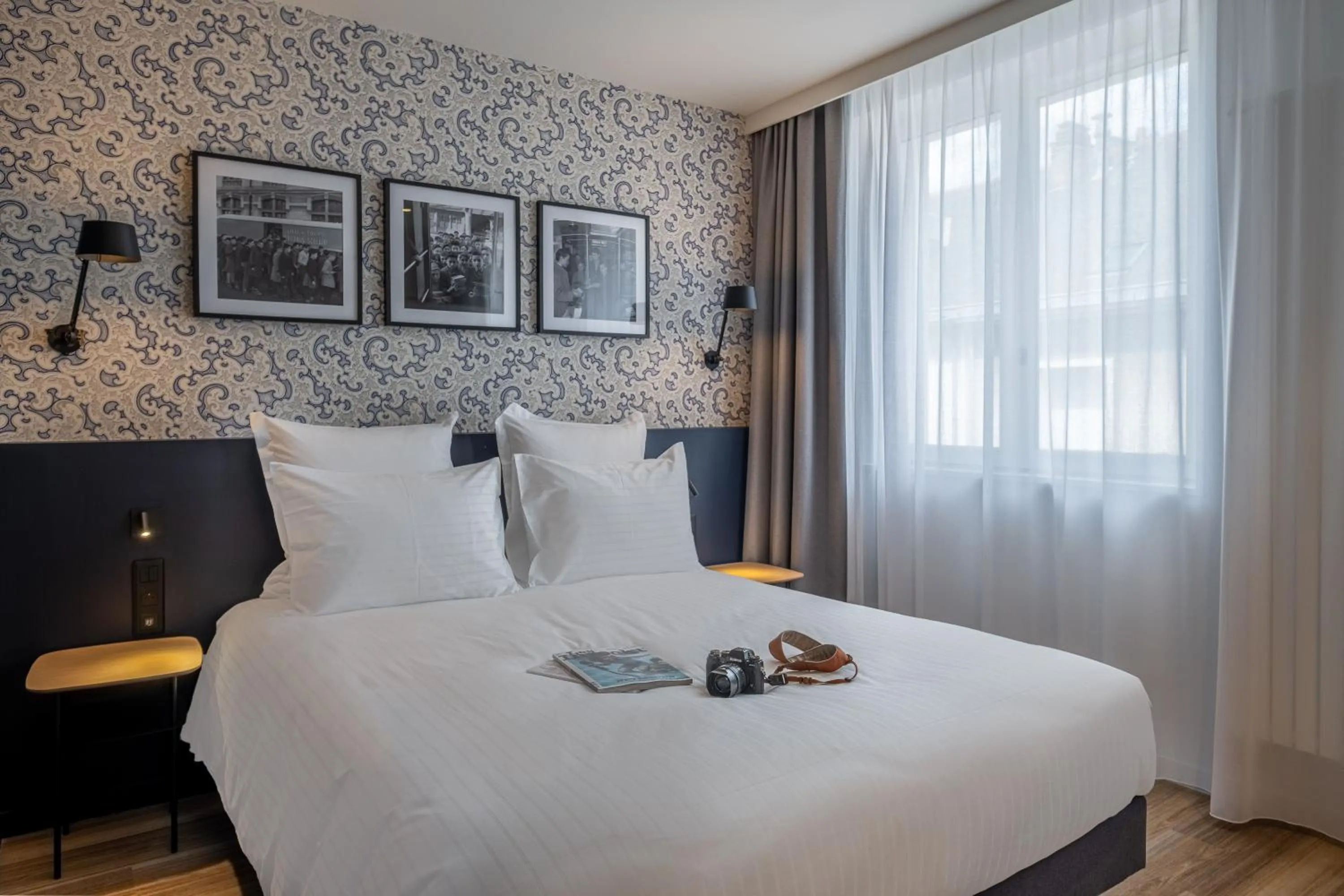 Bed in Ferdinand Hotel Tours