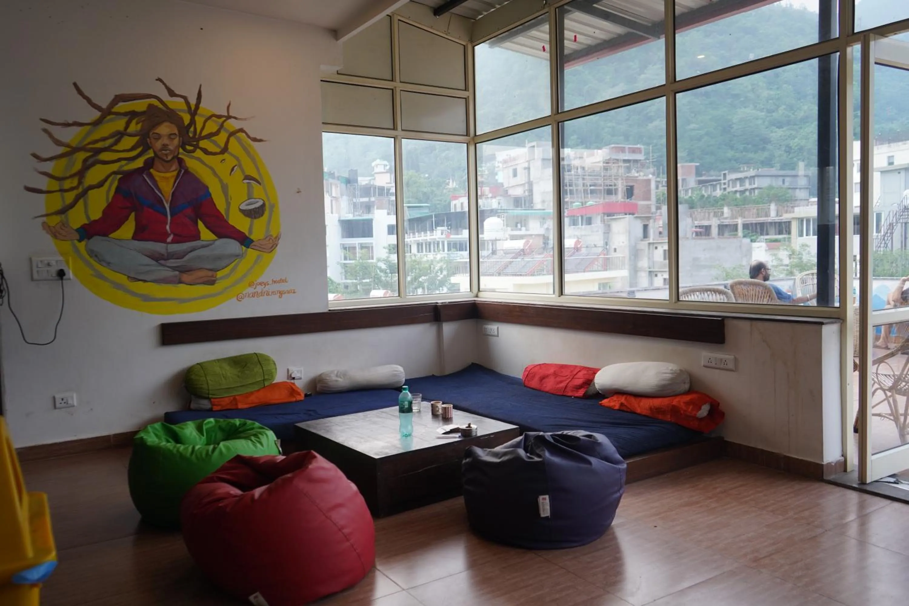 Restaurant/places to eat in Joey's Hostel Rishikesh