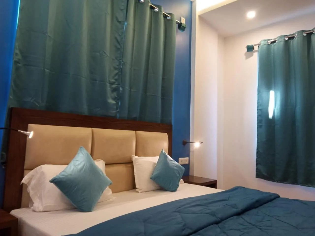 Bed in Joey's Hostel Rishikesh