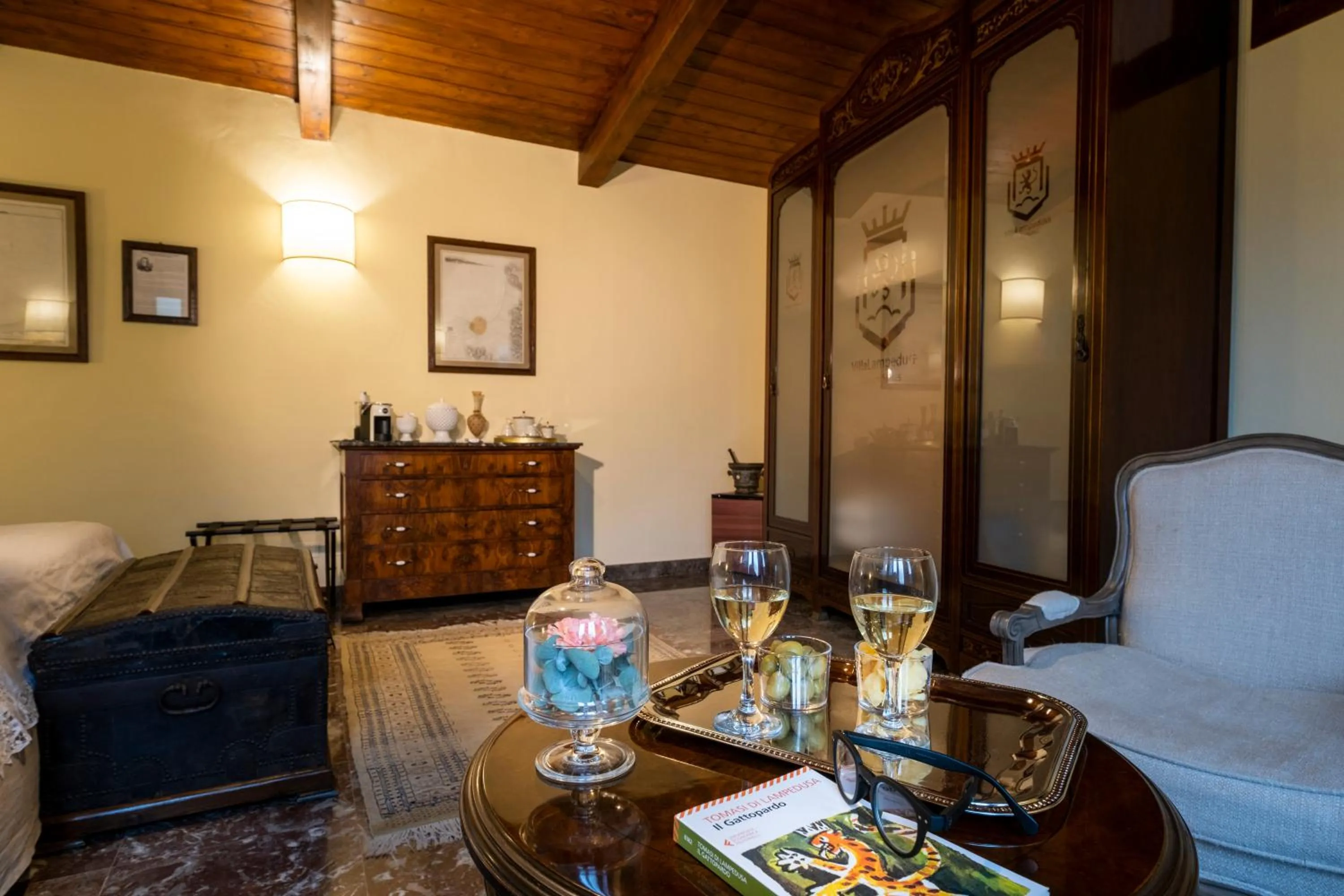 Coffee/tea facilities in Villa del Gattopardo