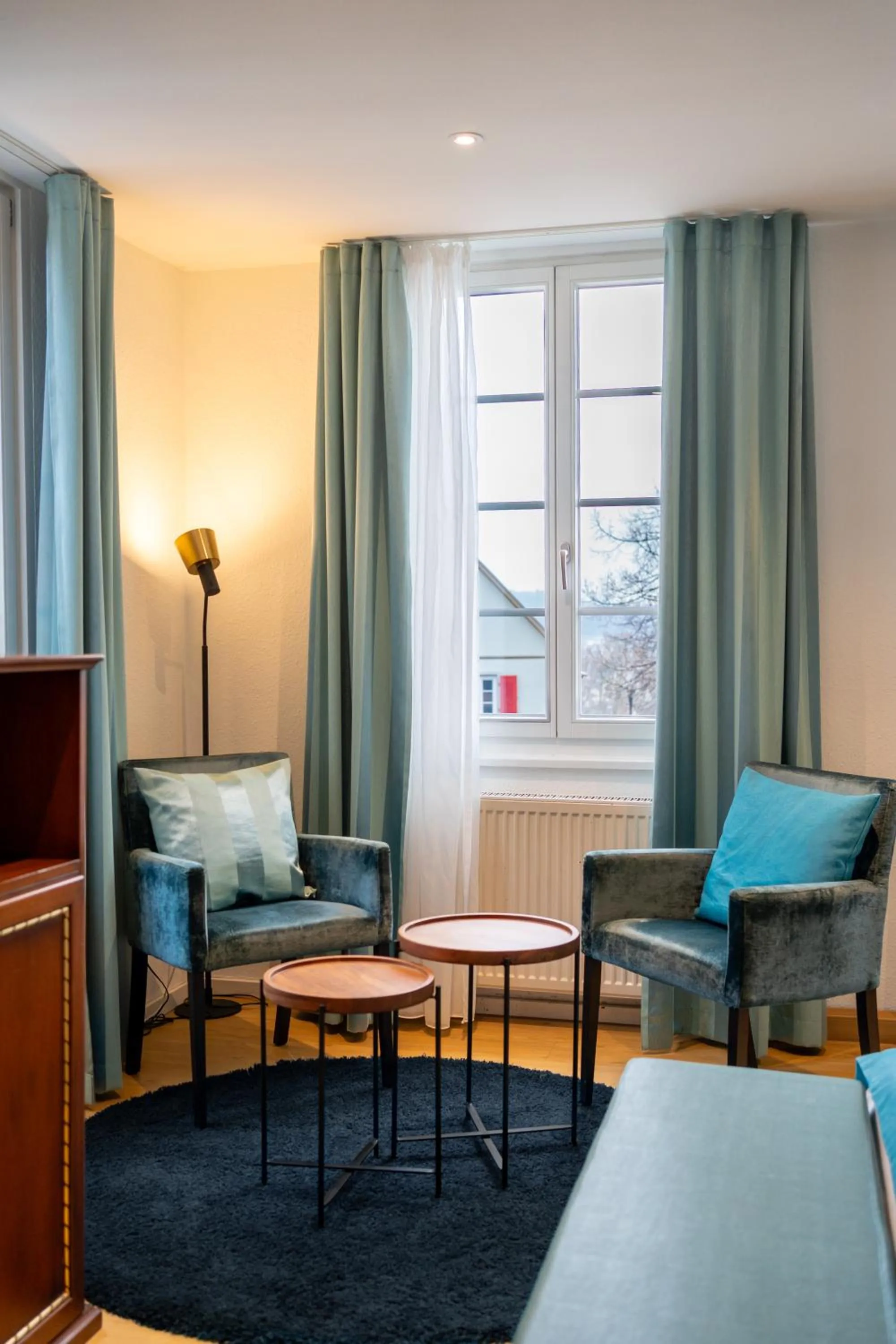 Seating area, Bed in Hotel Am Schloss *** Superior