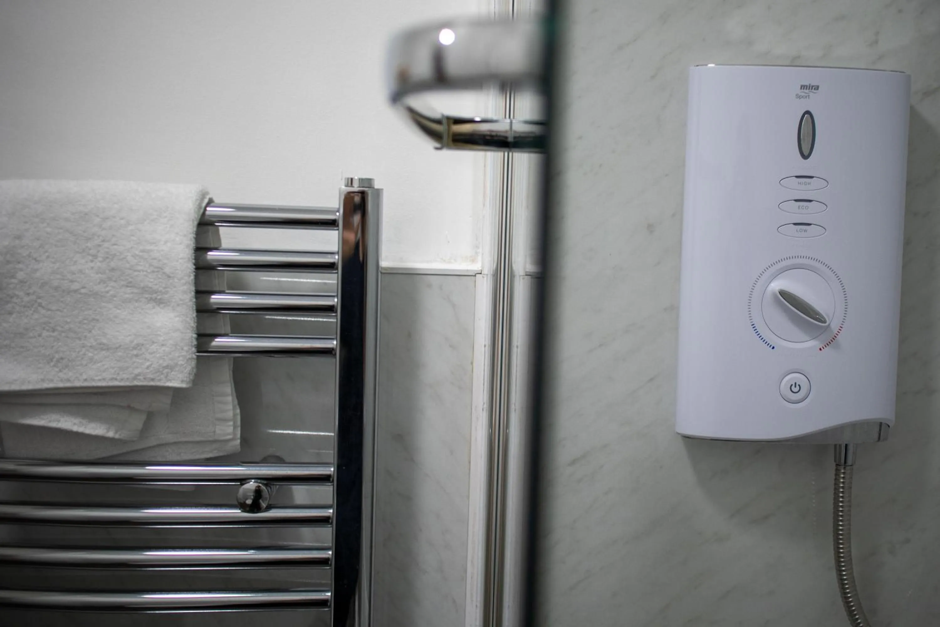 Bathroom in Silver City Apartments, Historic Apartment