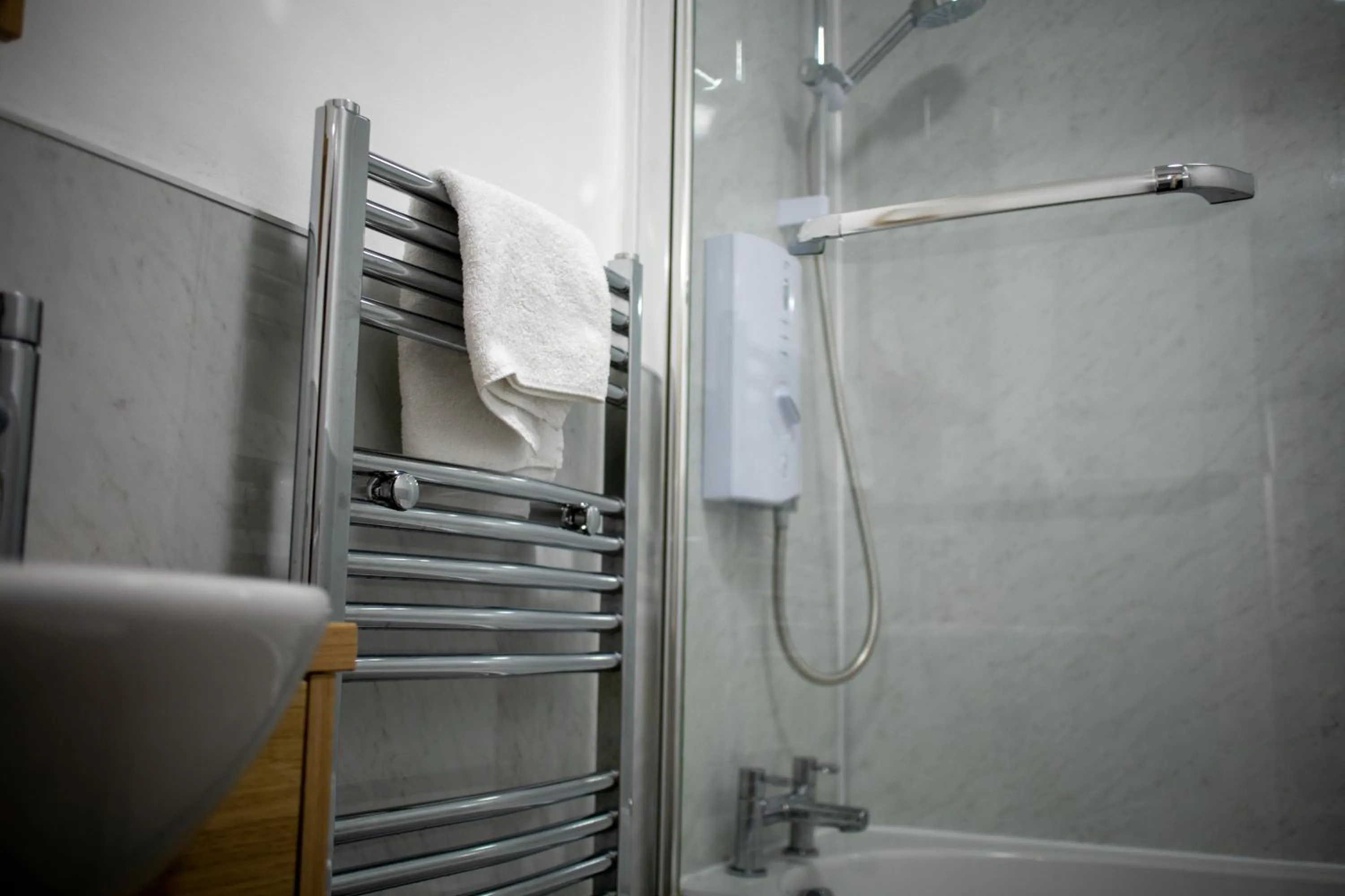 Bathroom in Silver City Apartments, Historic Apartment