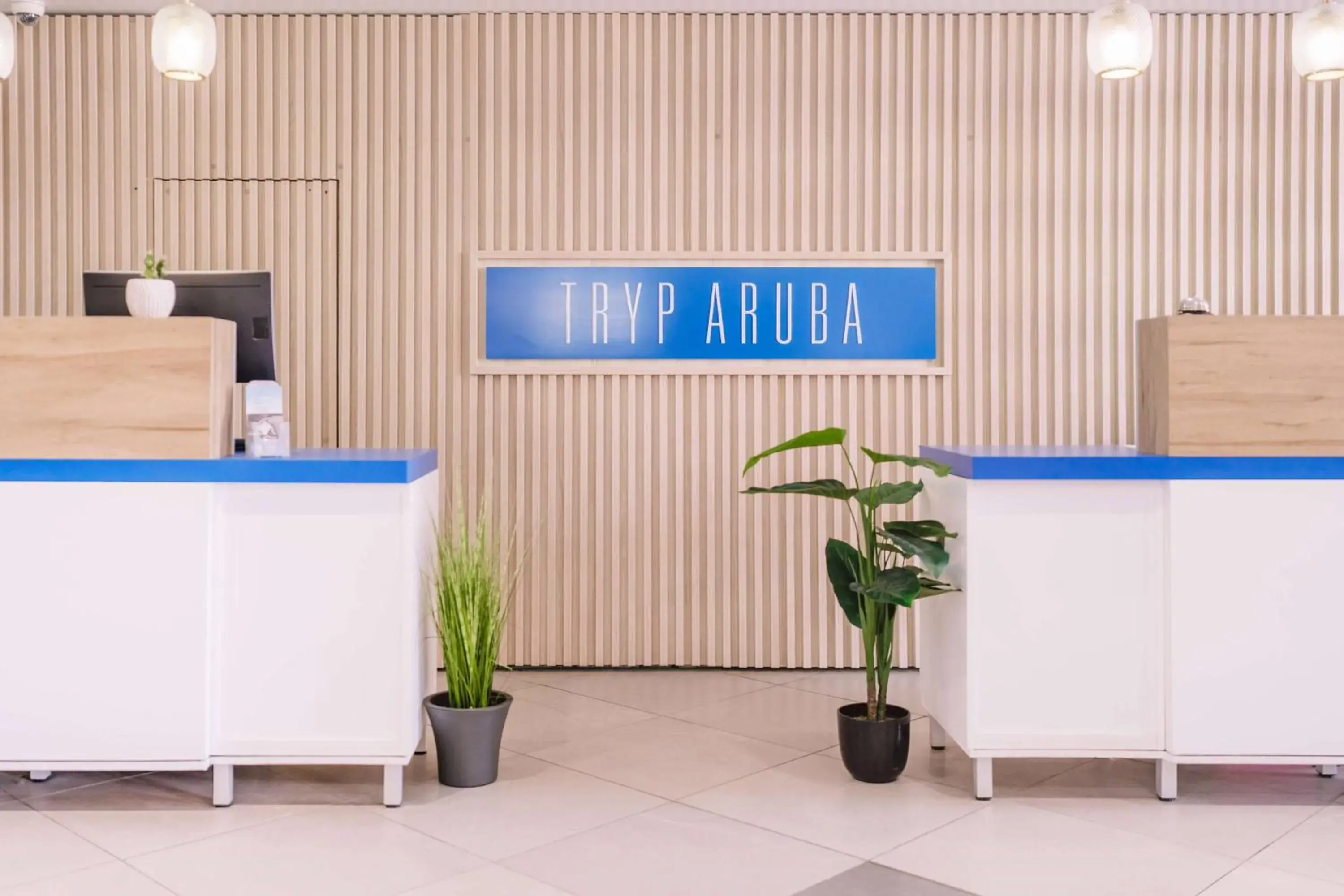 Lobby or reception in TRYP by Wyndham Aruba Lobby or reception in TRYP by Wyndham Aruba