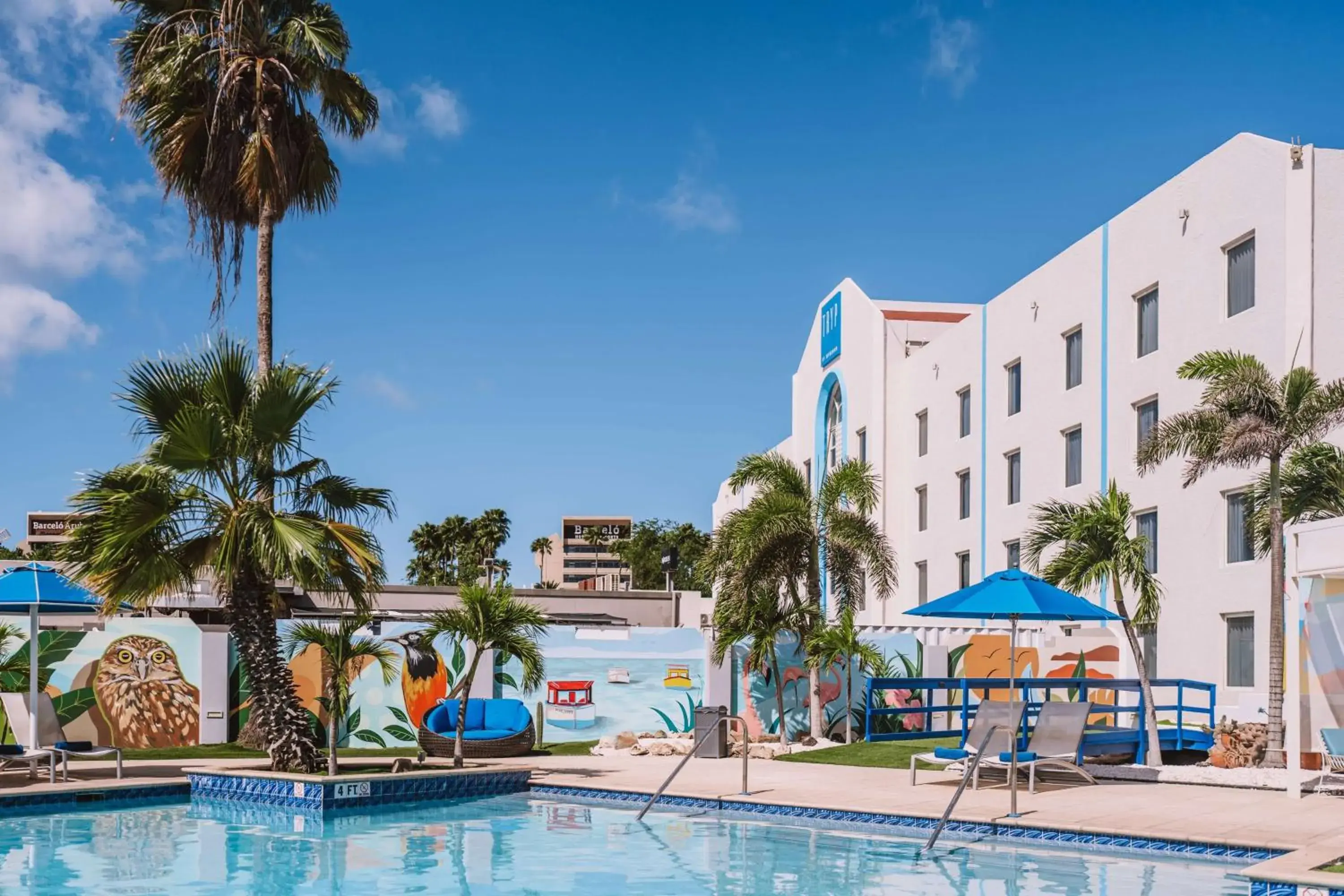 Pool view in TRYP by Wyndham Aruba Pool view in TRYP by Wyndham Aruba