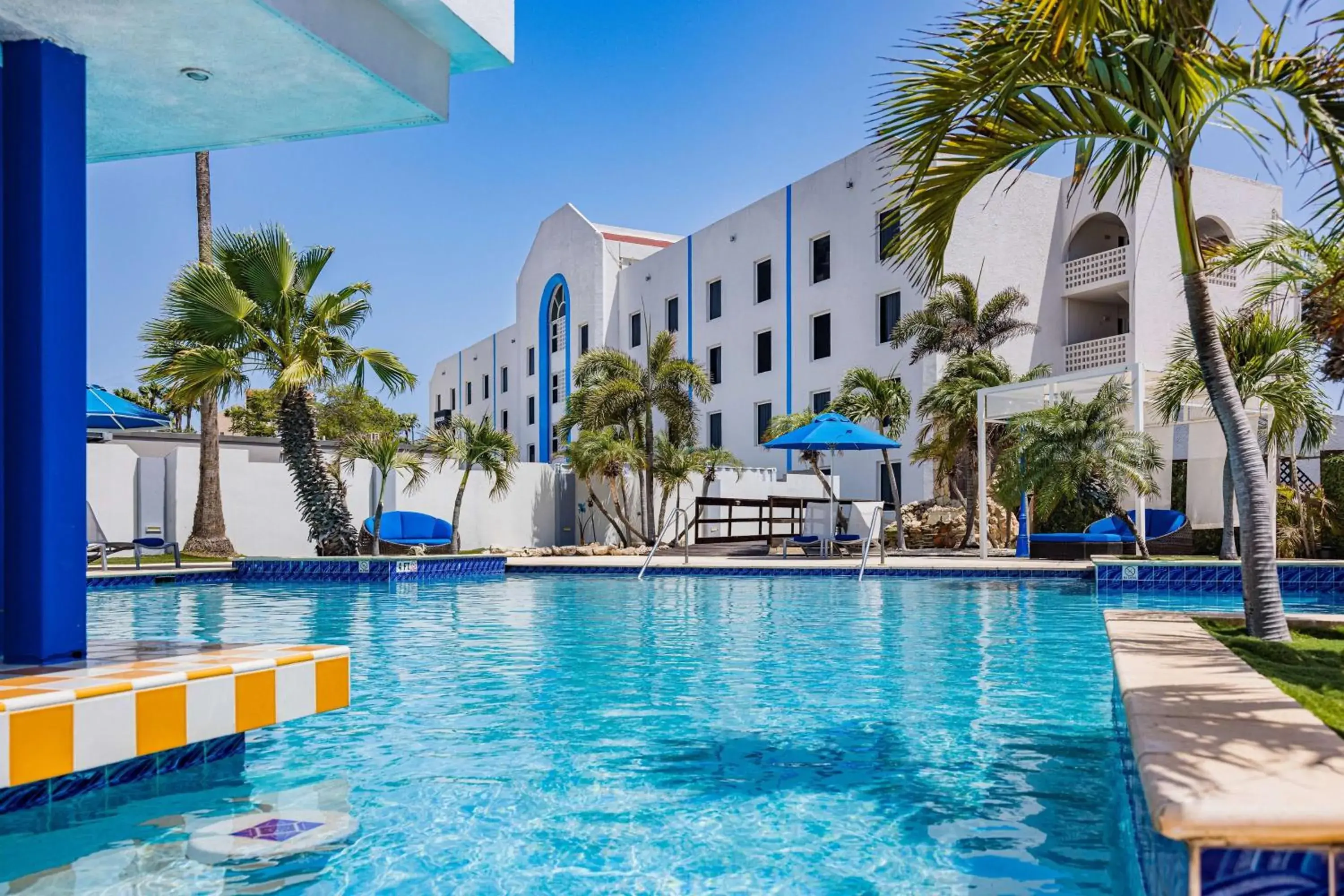 Pool view in TRYP by Wyndham Aruba Pool view in TRYP by Wyndham Aruba