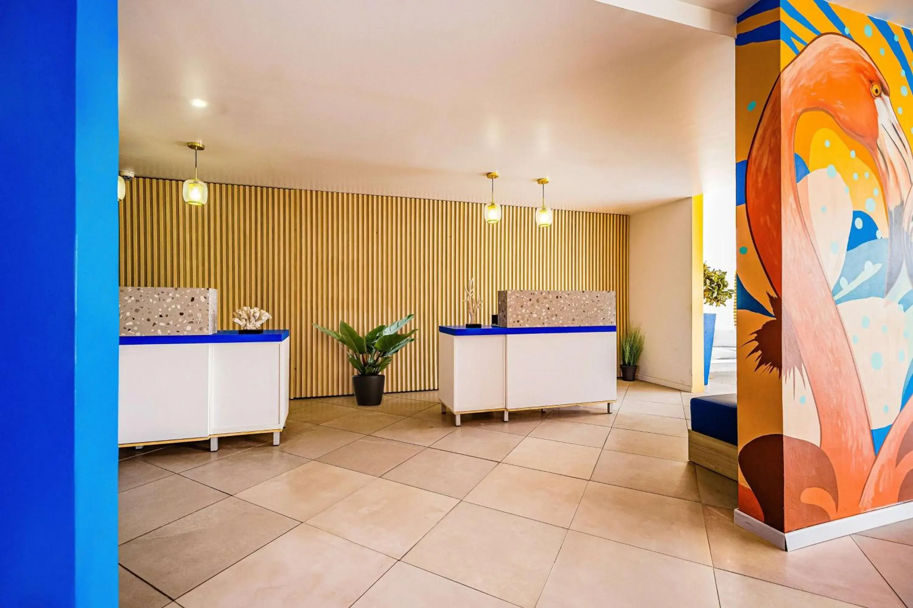 Lobby or reception in TRYP by Wyndham Aruba Lobby or reception in TRYP by Wyndham Aruba