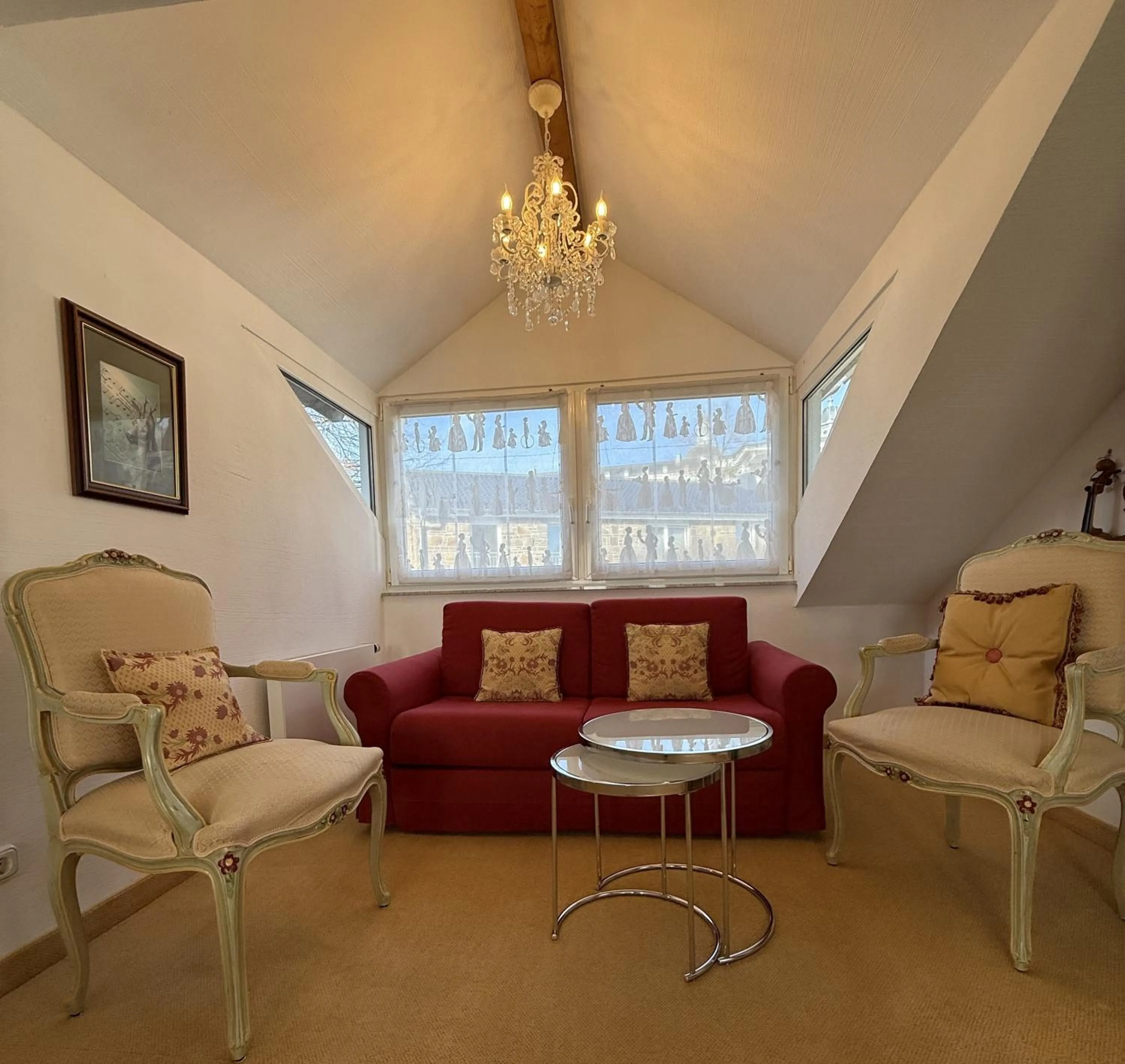 Seating area in Malerwinkel Hotel