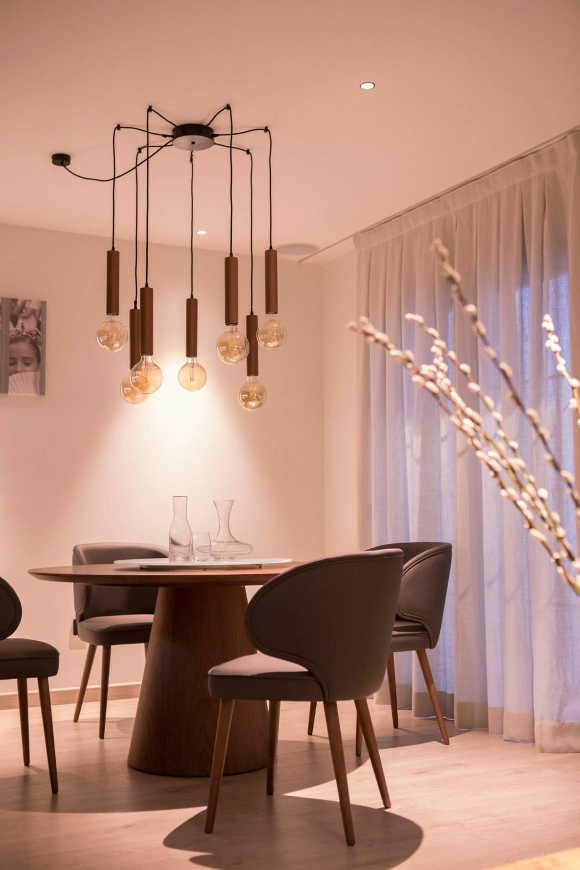 Dining area in Vallivana Suites