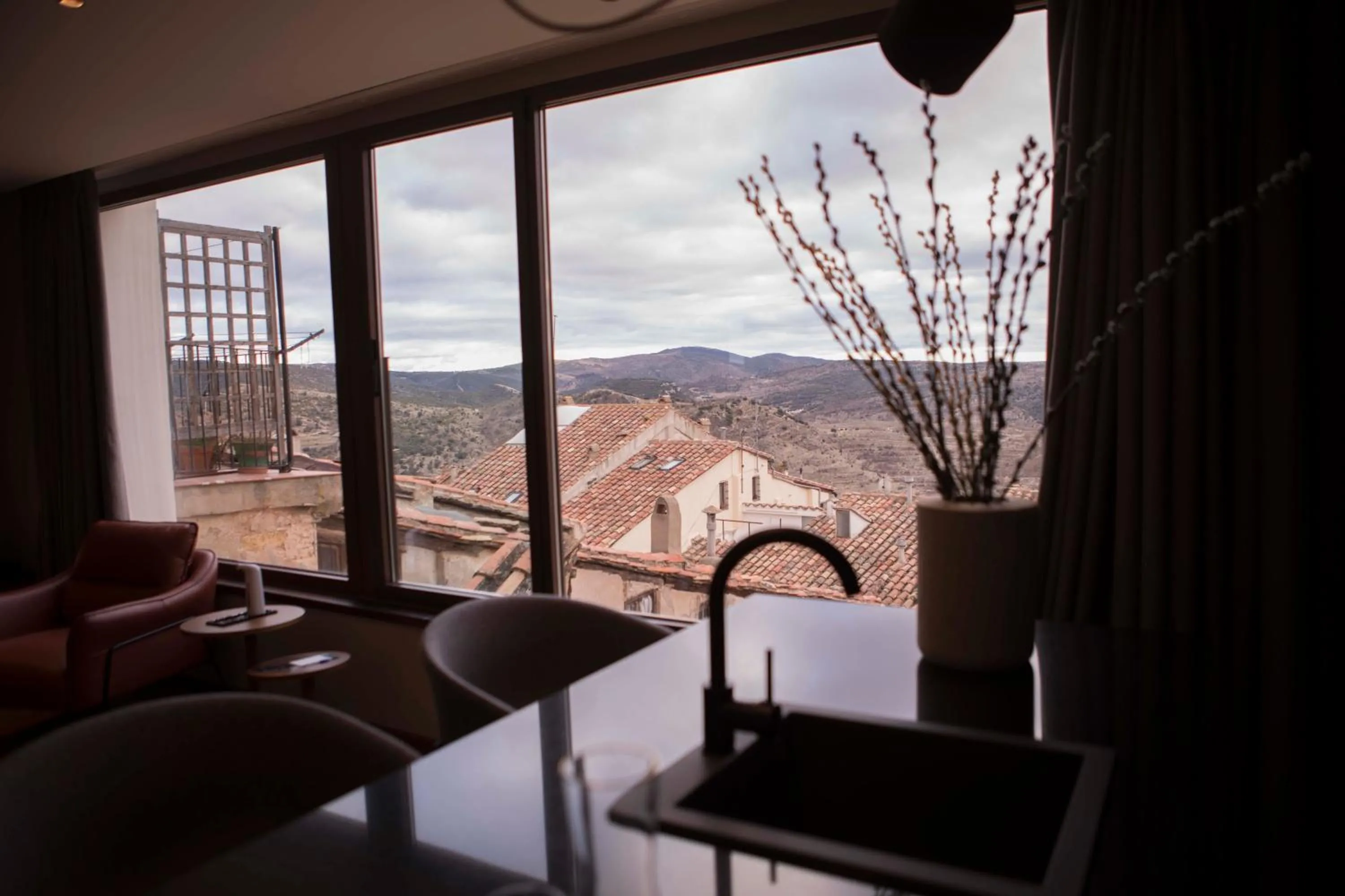 Dining area in Vallivana Suites