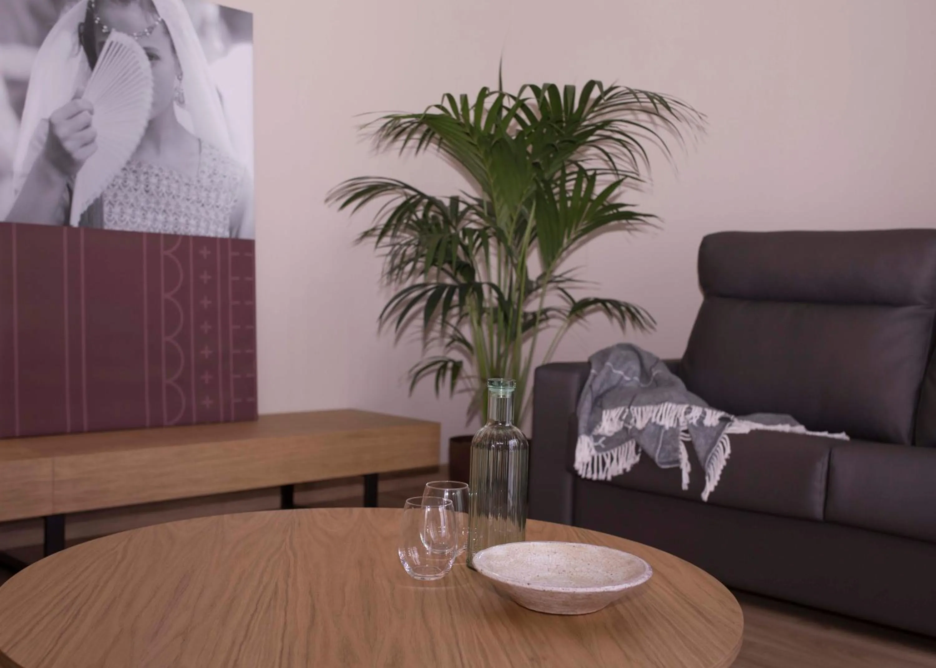 Living room in Vallivana Suites