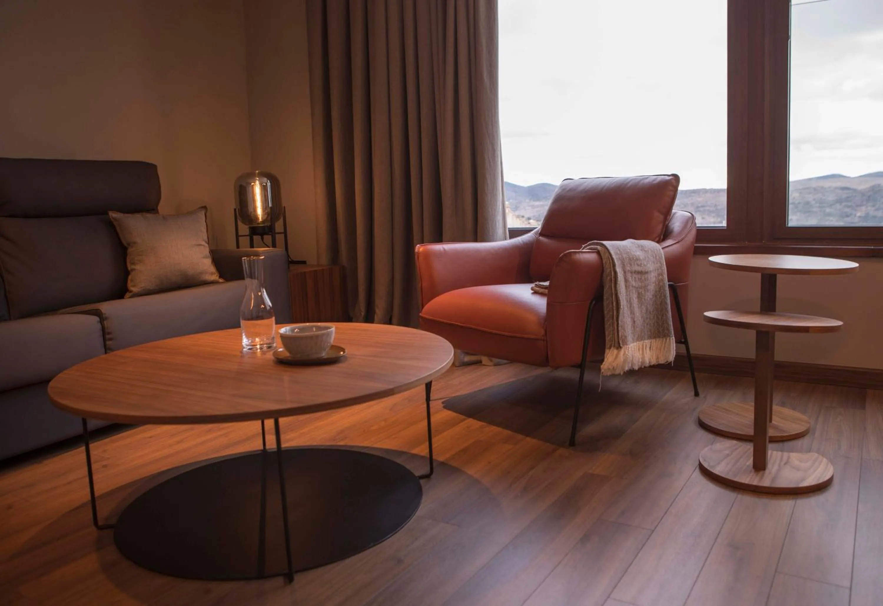 Living room in Vallivana Suites