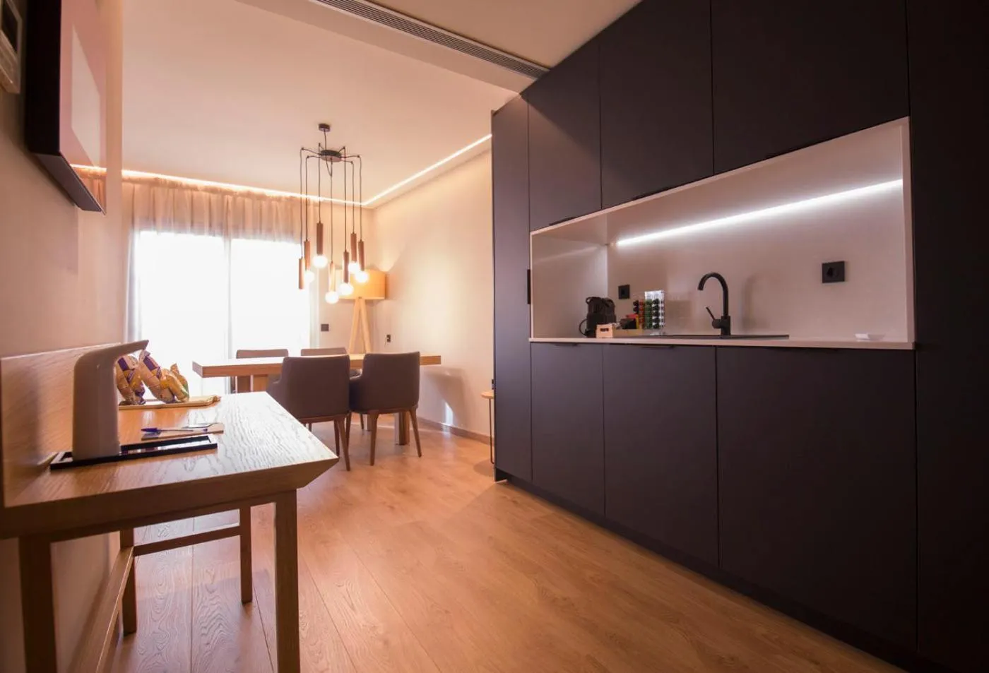 Dining area in Vallivana Suites