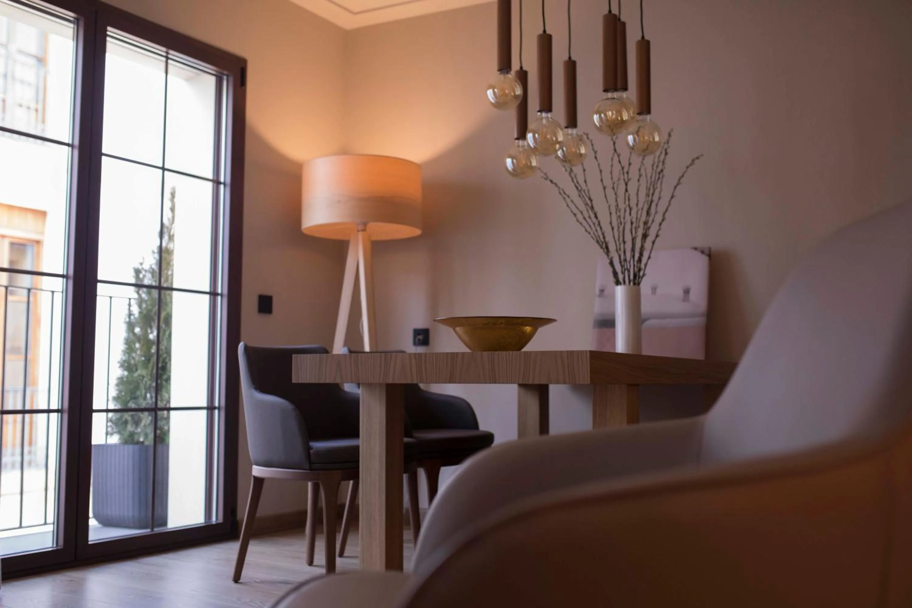 Dining area in Vallivana Suites