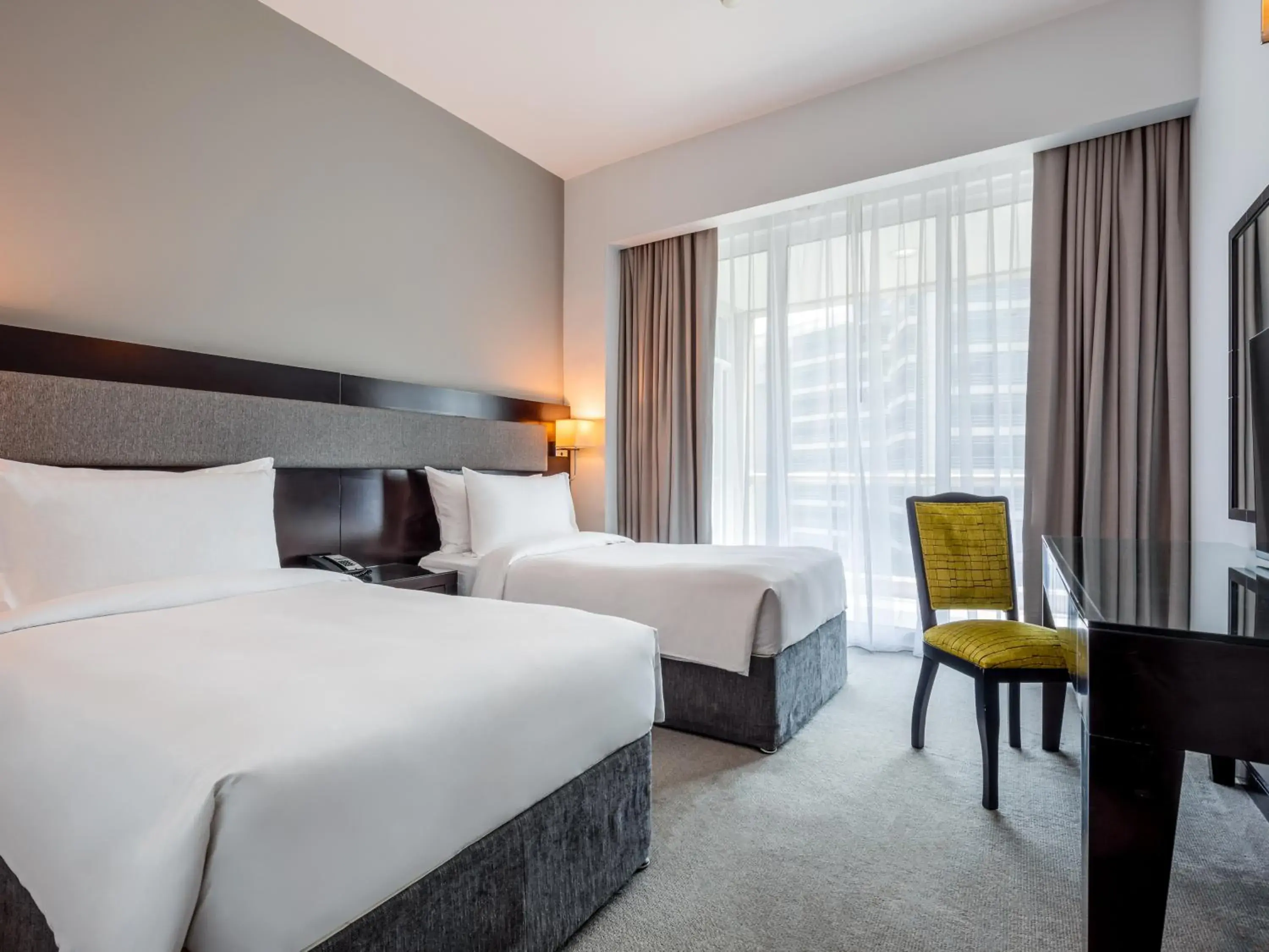 Bed in Flora Creek Deluxe Hotel Apartments, Dubai Bed in Flora Creek Deluxe Hotel Apartments, Dubai