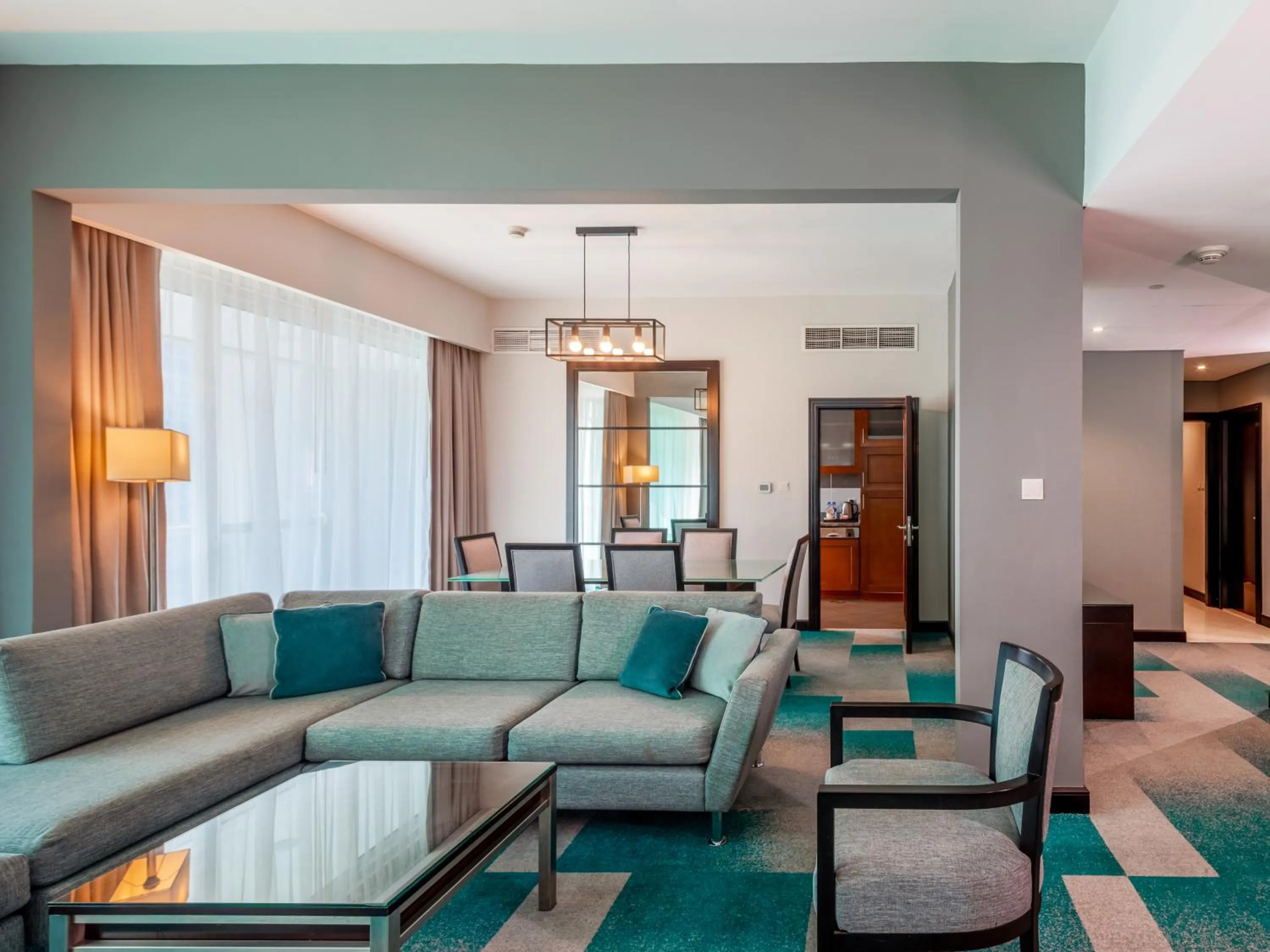 TV and multimedia in Flora Creek Deluxe Hotel Apartments, Dubai