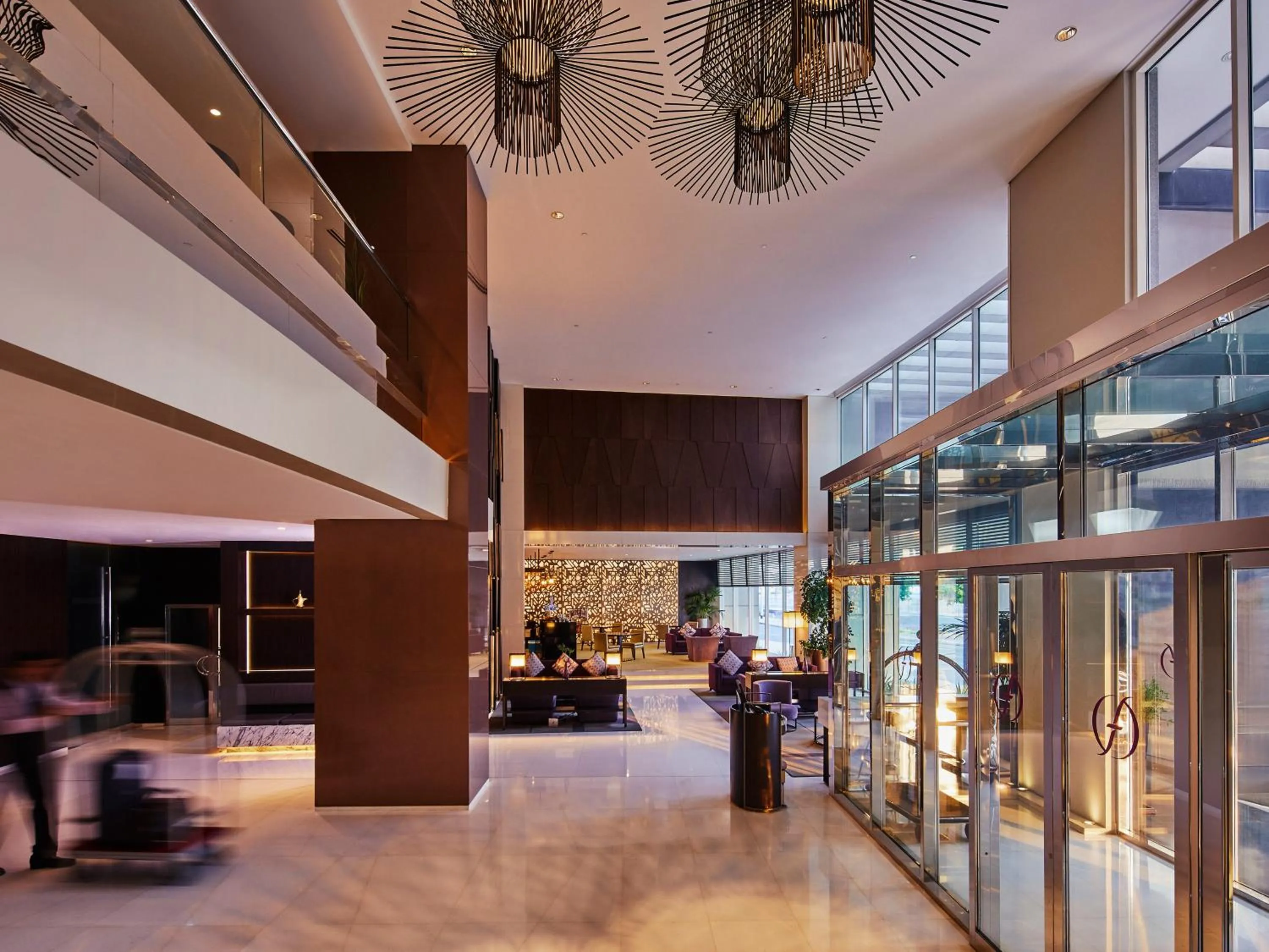 Lobby or reception in Flora Creek Deluxe Hotel Apartments, Dubai