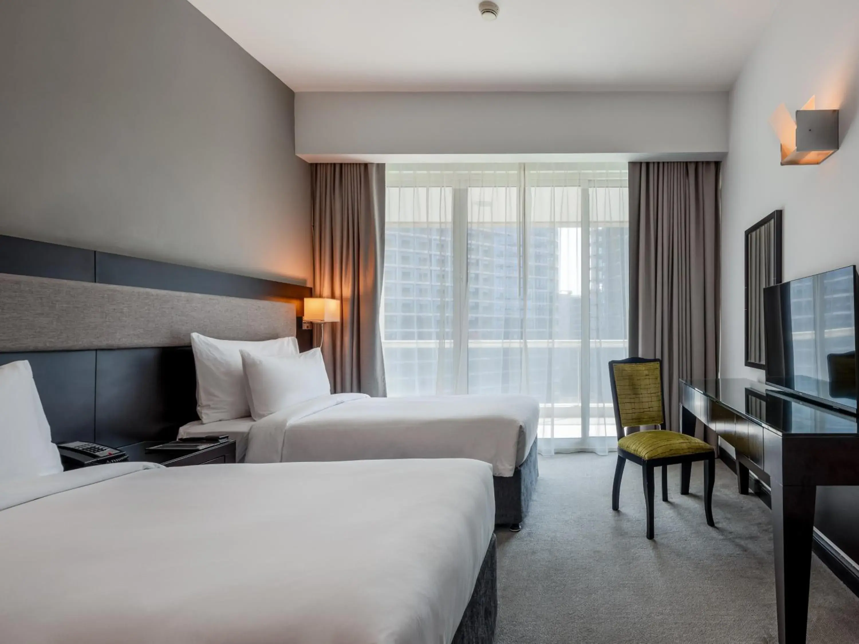 Bed in Flora Creek Deluxe Hotel Apartments, Dubai Bed in Flora Creek Deluxe Hotel Apartments, Dubai