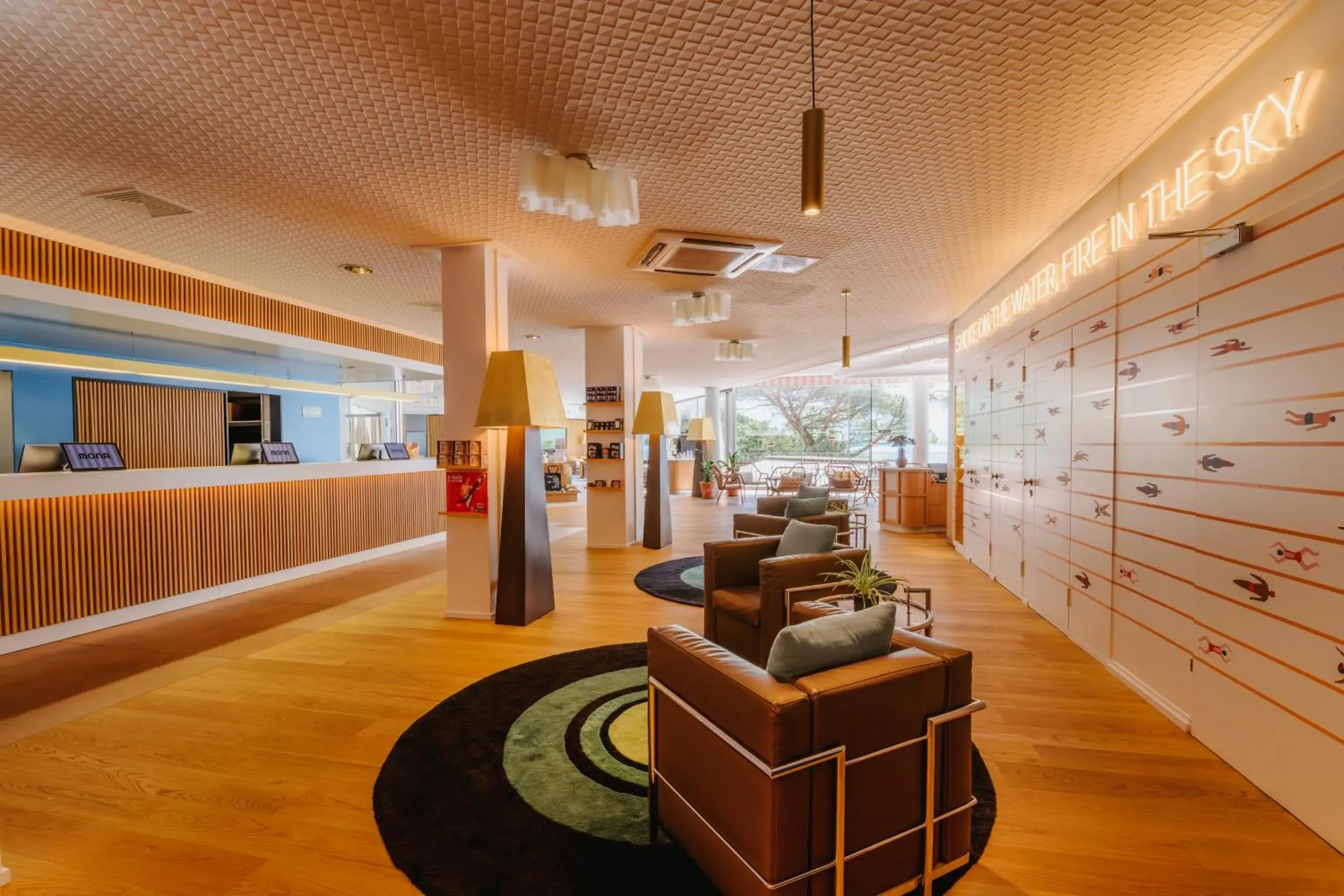 Lobby or reception in Hotel Mona Lobby or reception in Hotel Mona