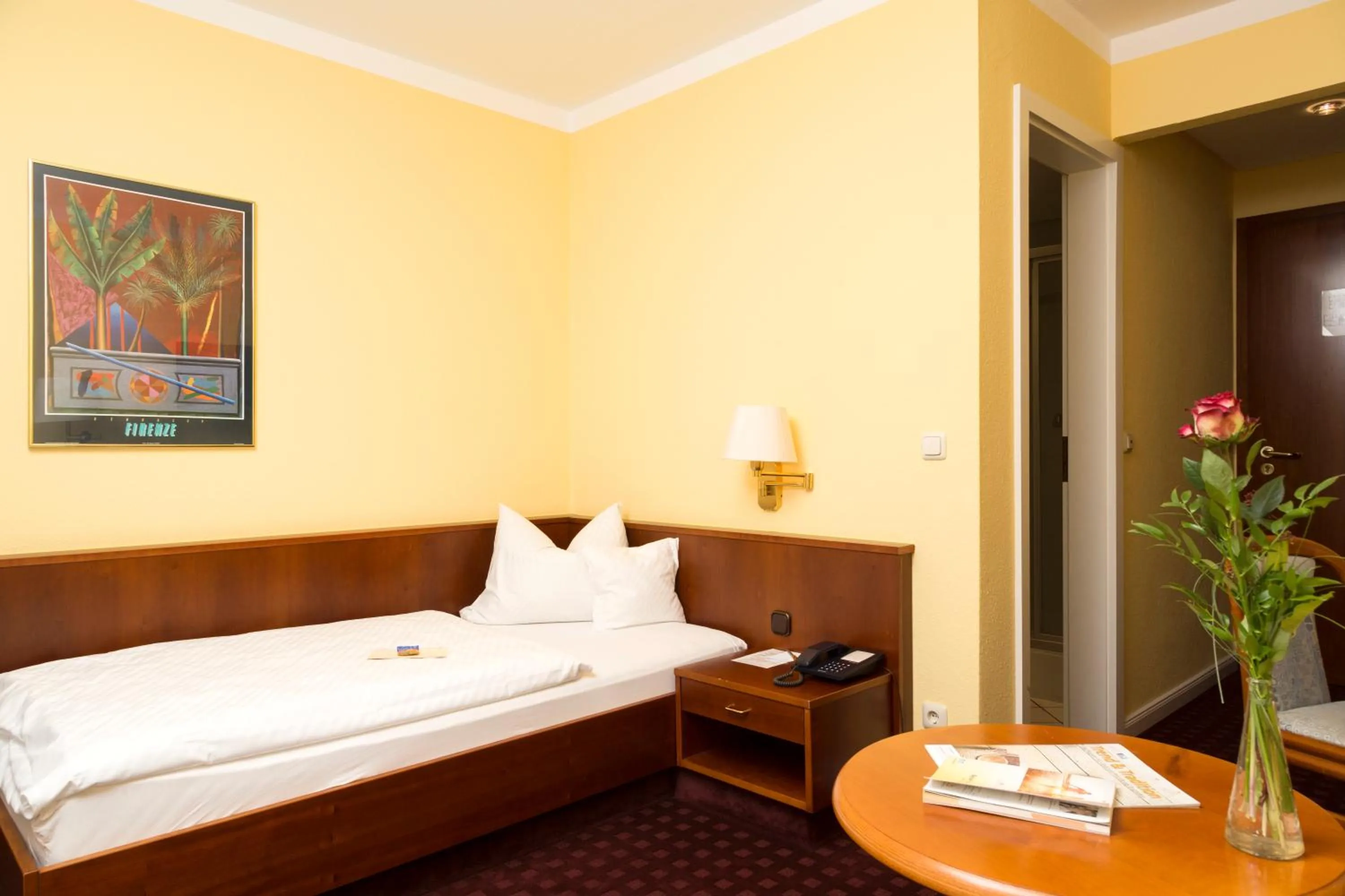 Bed in Ringhotel Residenz Wittmund