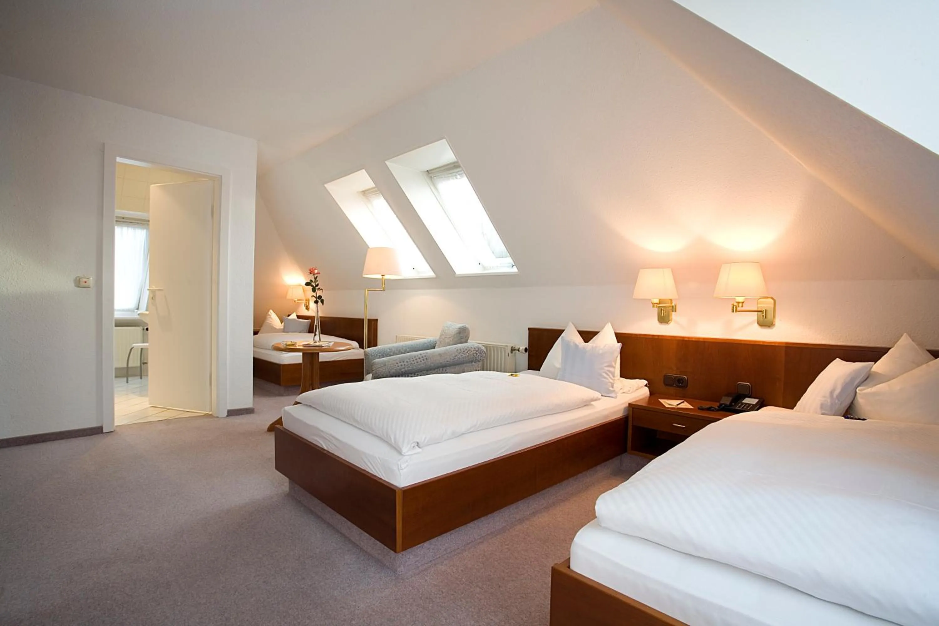 Bed in Ringhotel Residenz Wittmund