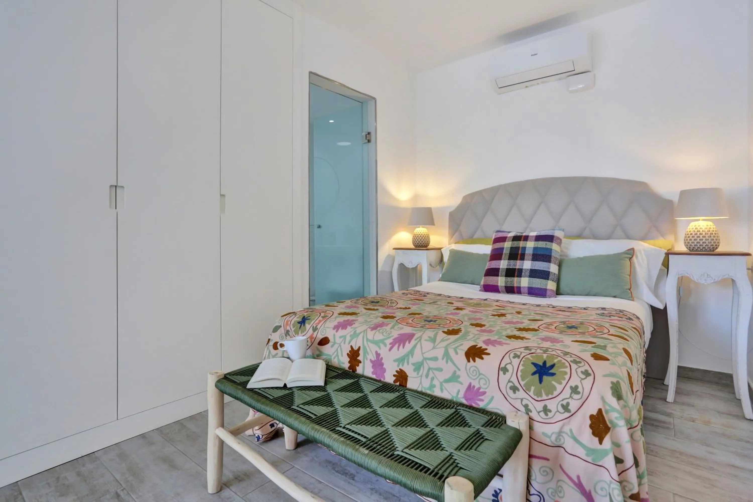 Decorative detail, Bed in 4rooms Fuerteventura