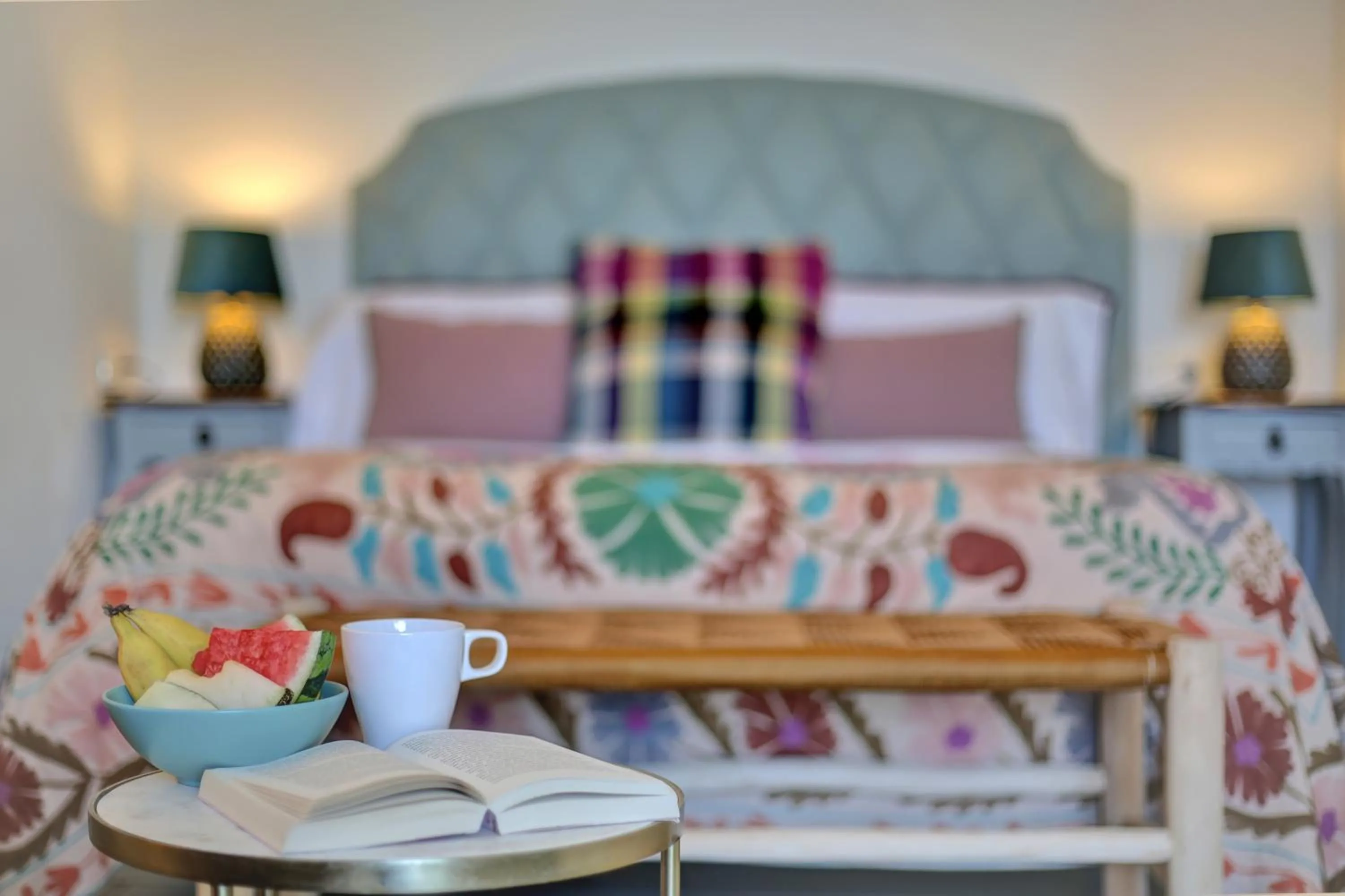 Decorative detail, Bed in 4rooms Fuerteventura