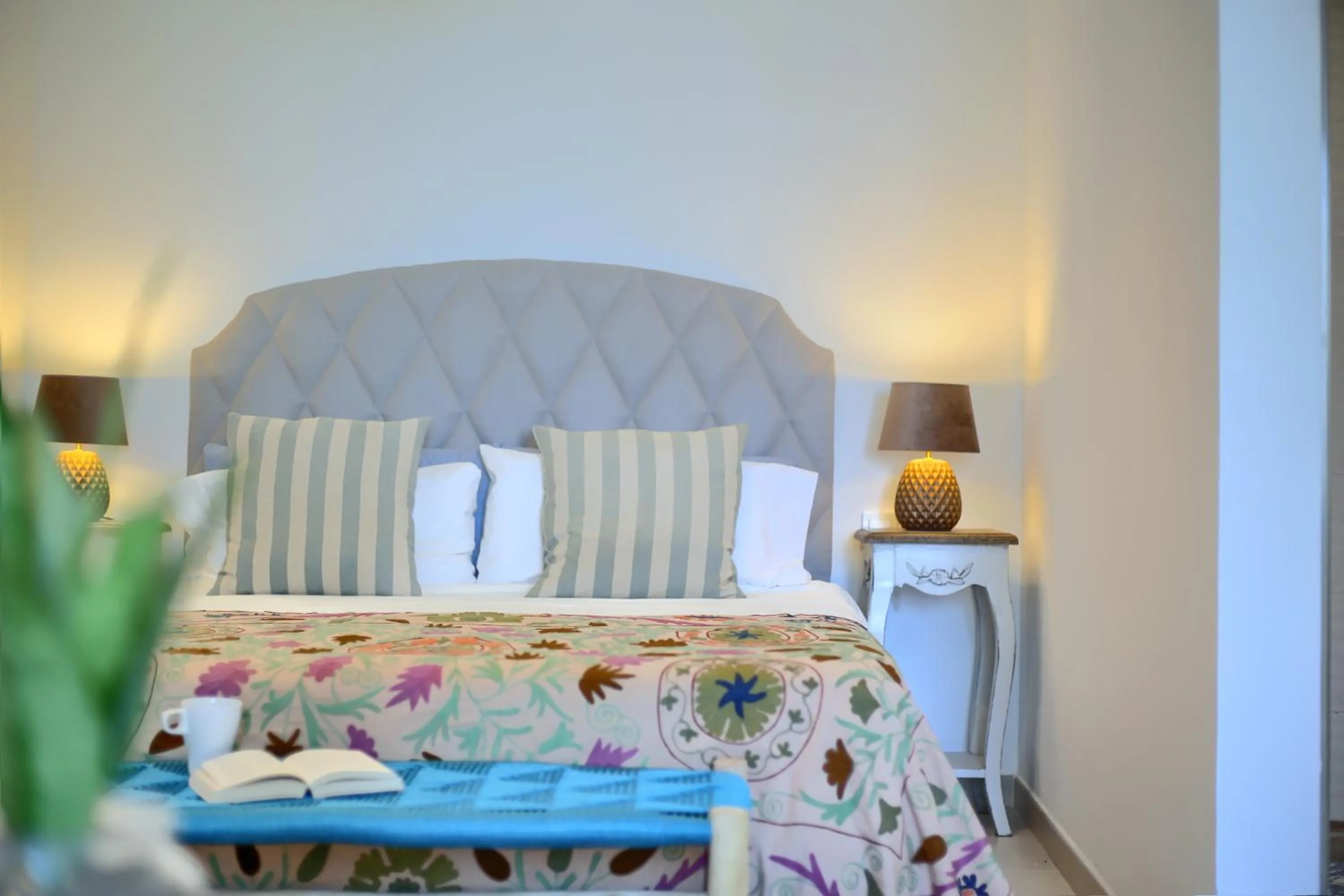 Decorative detail, Bed in 4rooms Fuerteventura