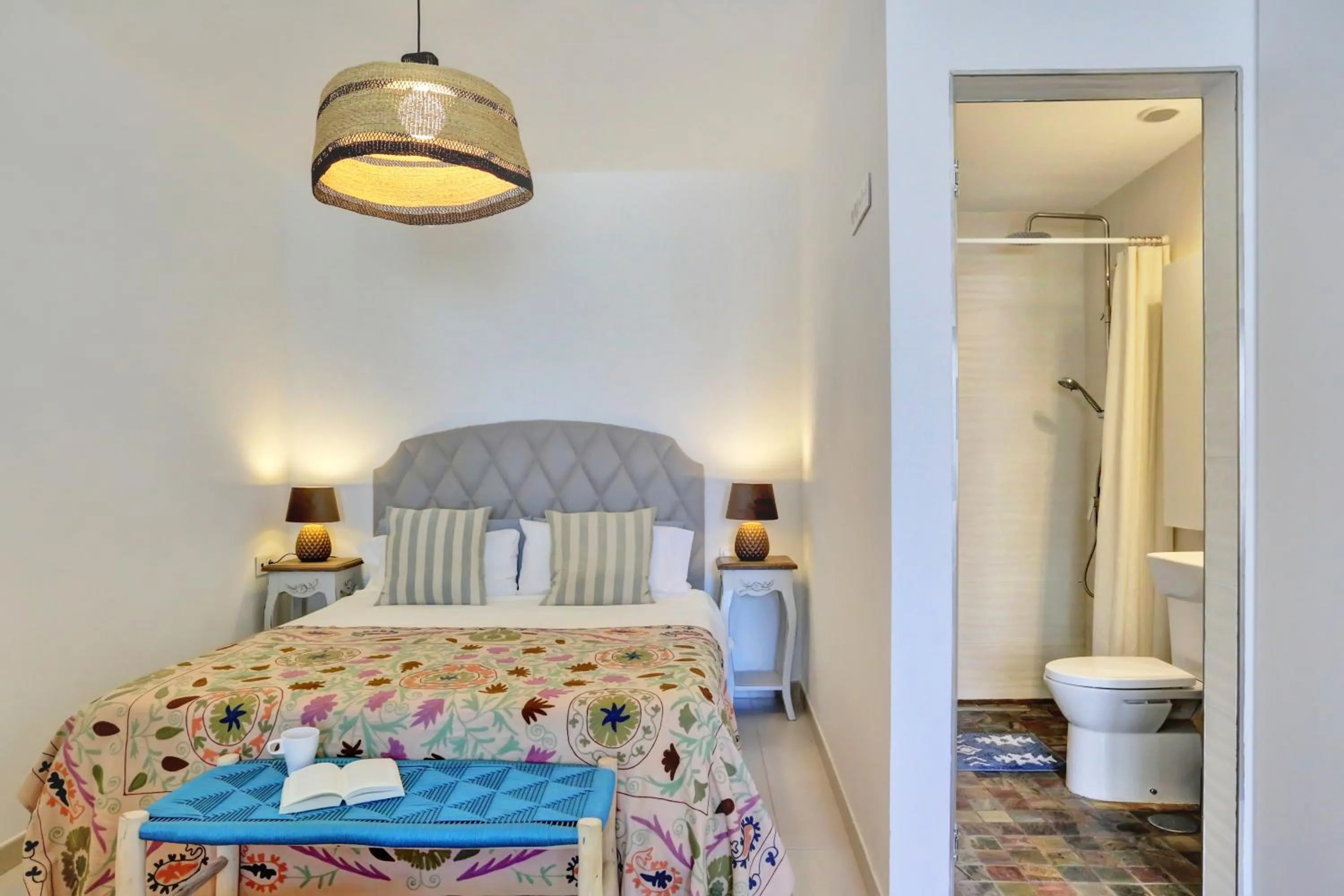 Decorative detail, Bed in 4rooms Fuerteventura