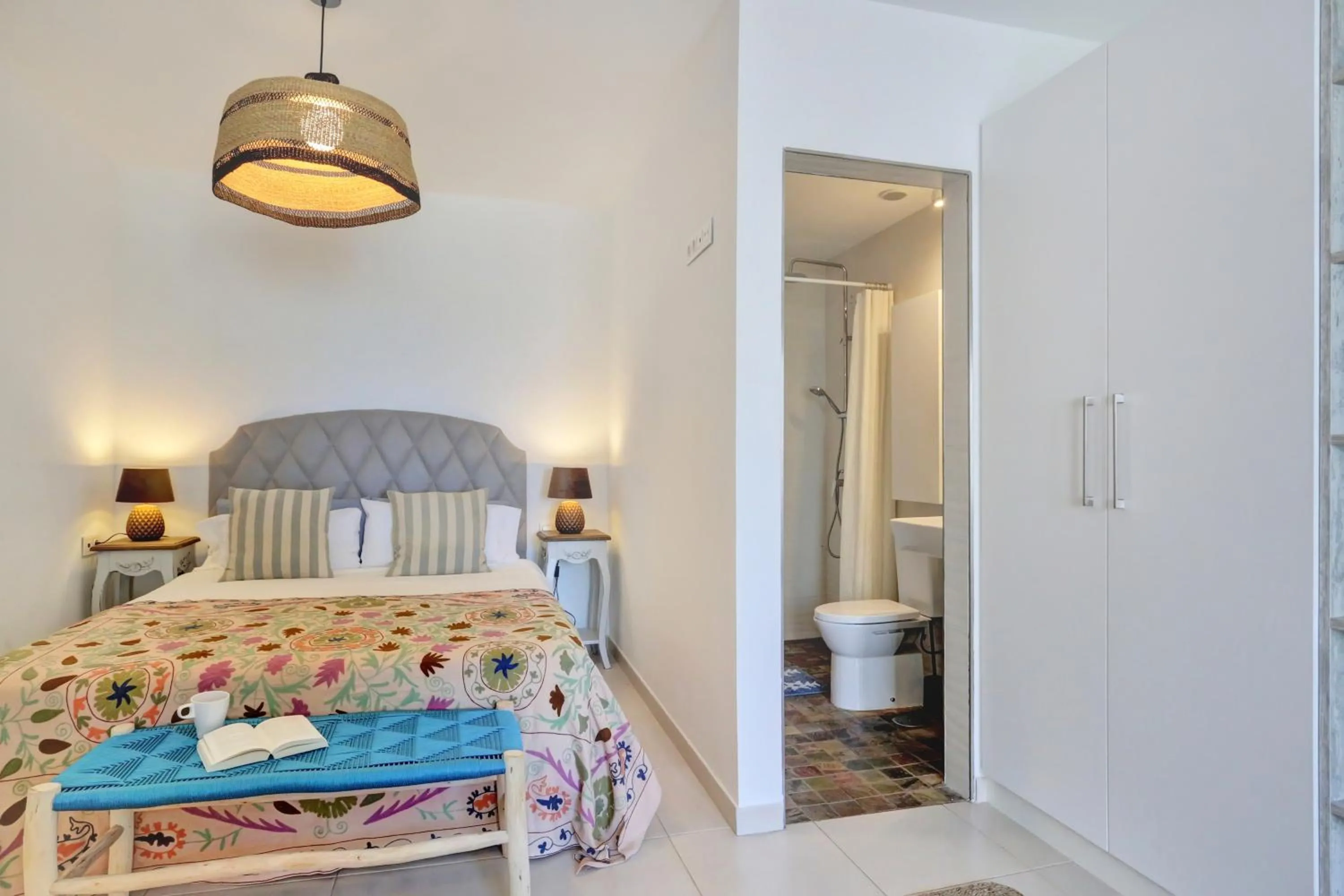 Decorative detail, Bed in 4rooms Fuerteventura