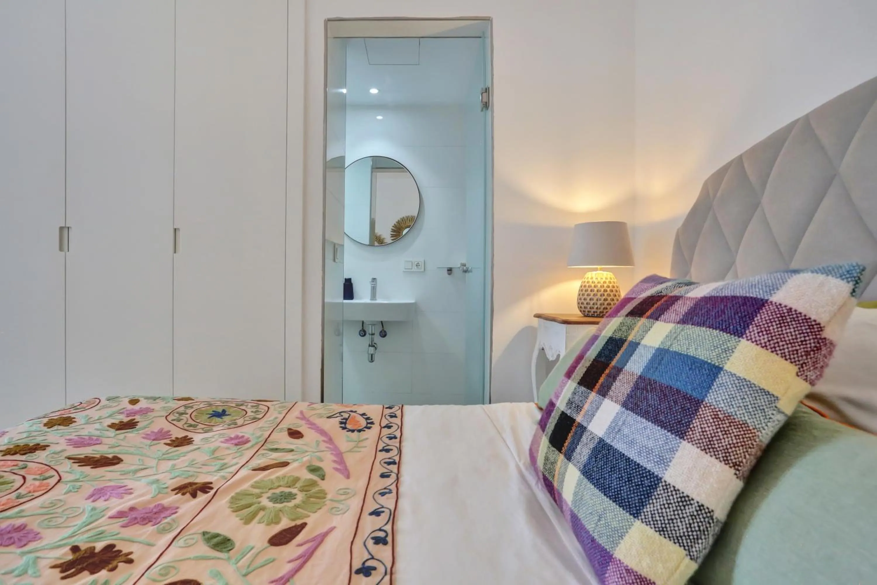 Decorative detail, Bed in 4rooms Fuerteventura
