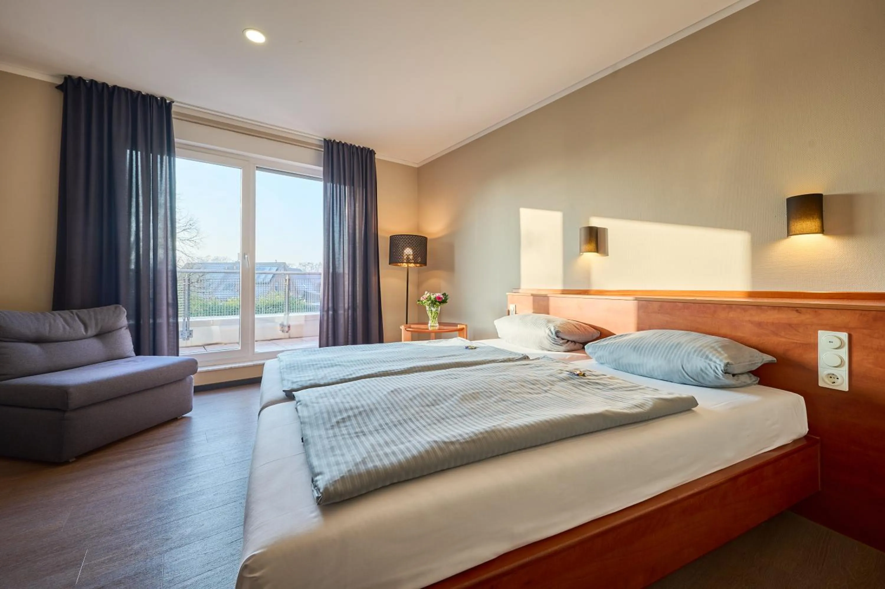 Bed in Hotel Viva Bröckel