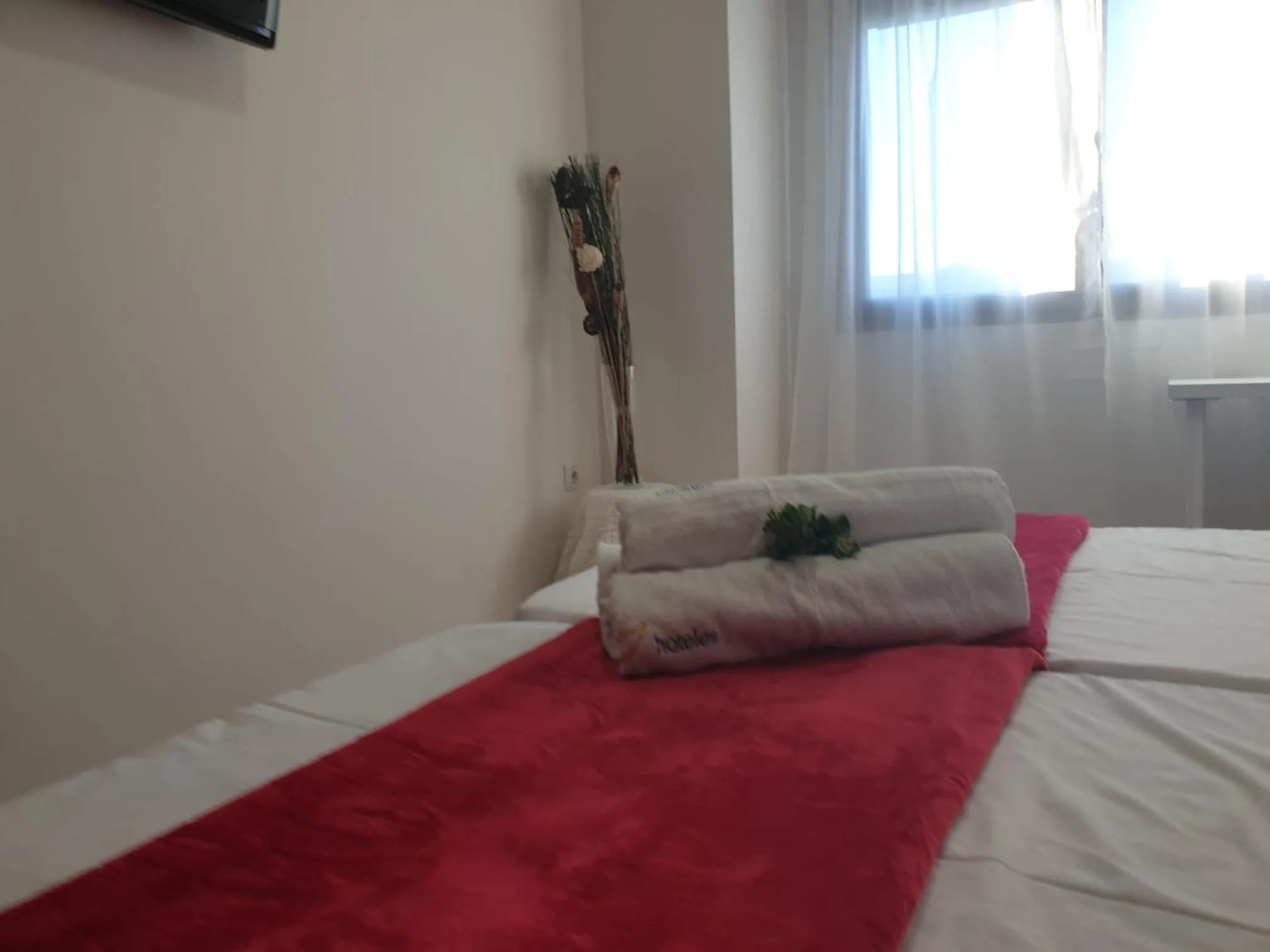 Bed in Hotel M5 Valencia Aeropuerto