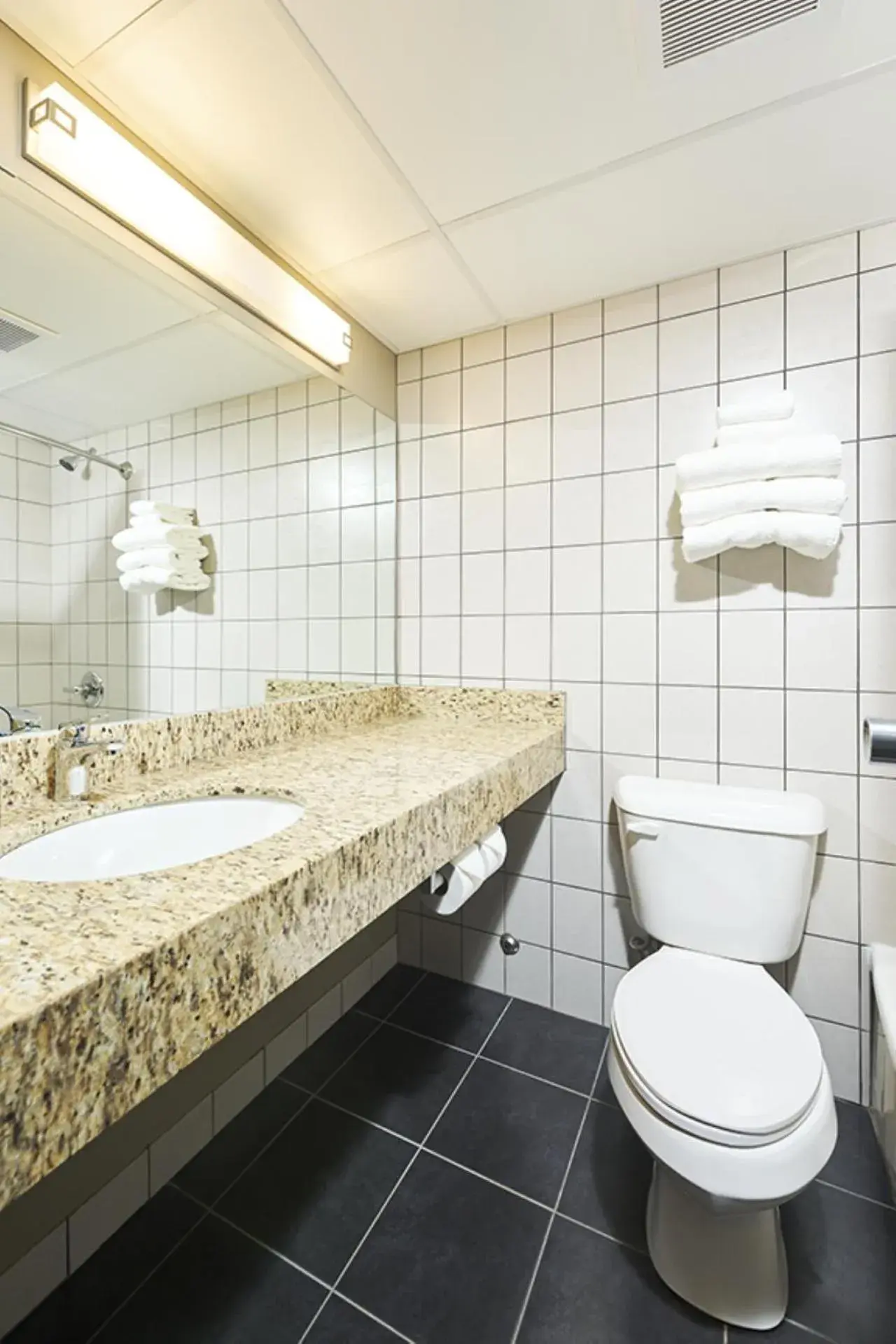 Bathroom in Canad Inns Destination Centre Transcona Bathroom in Canad Inns Destination Centre Transcona