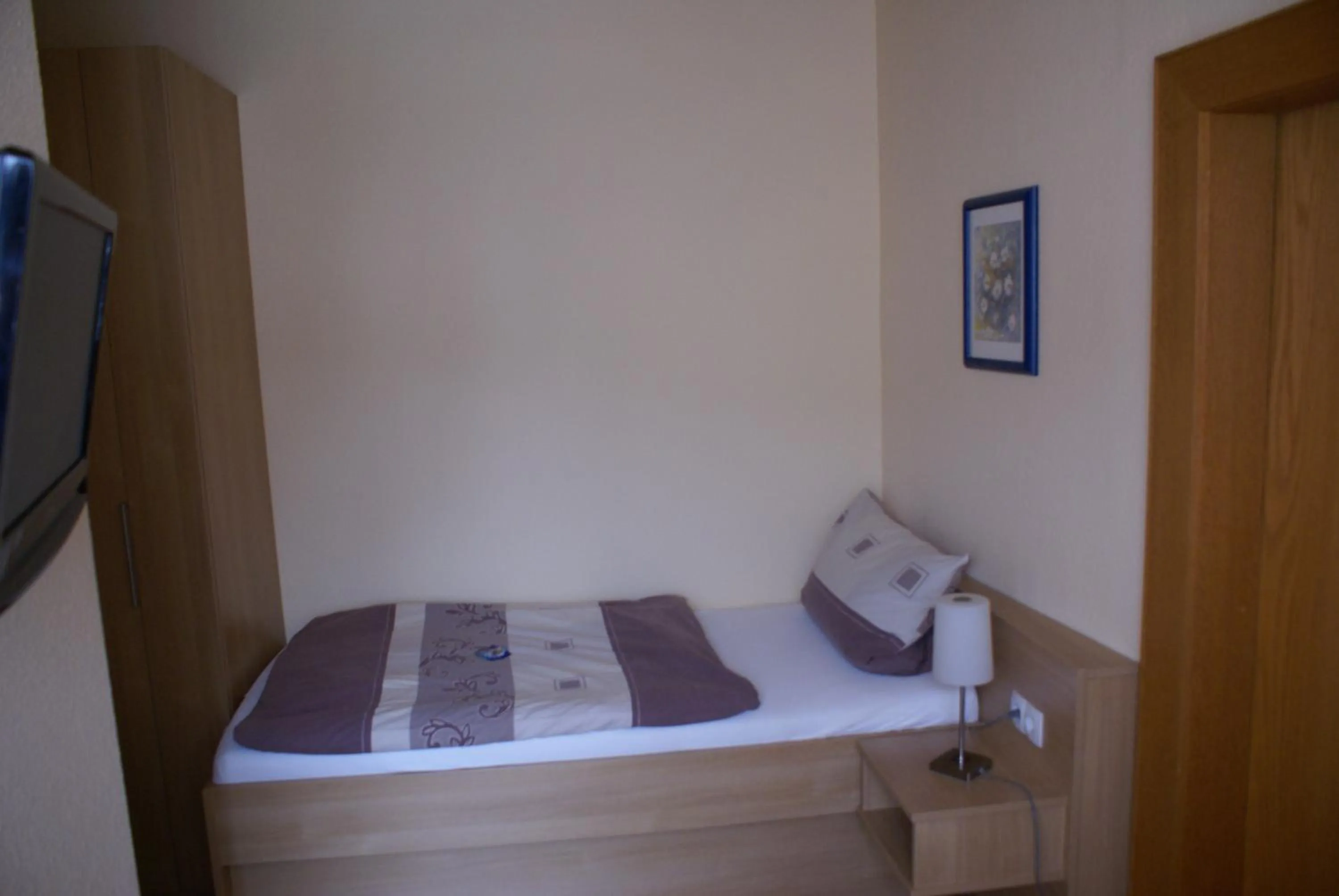 Decorative detail, Bed in Hotel Sonnenhof