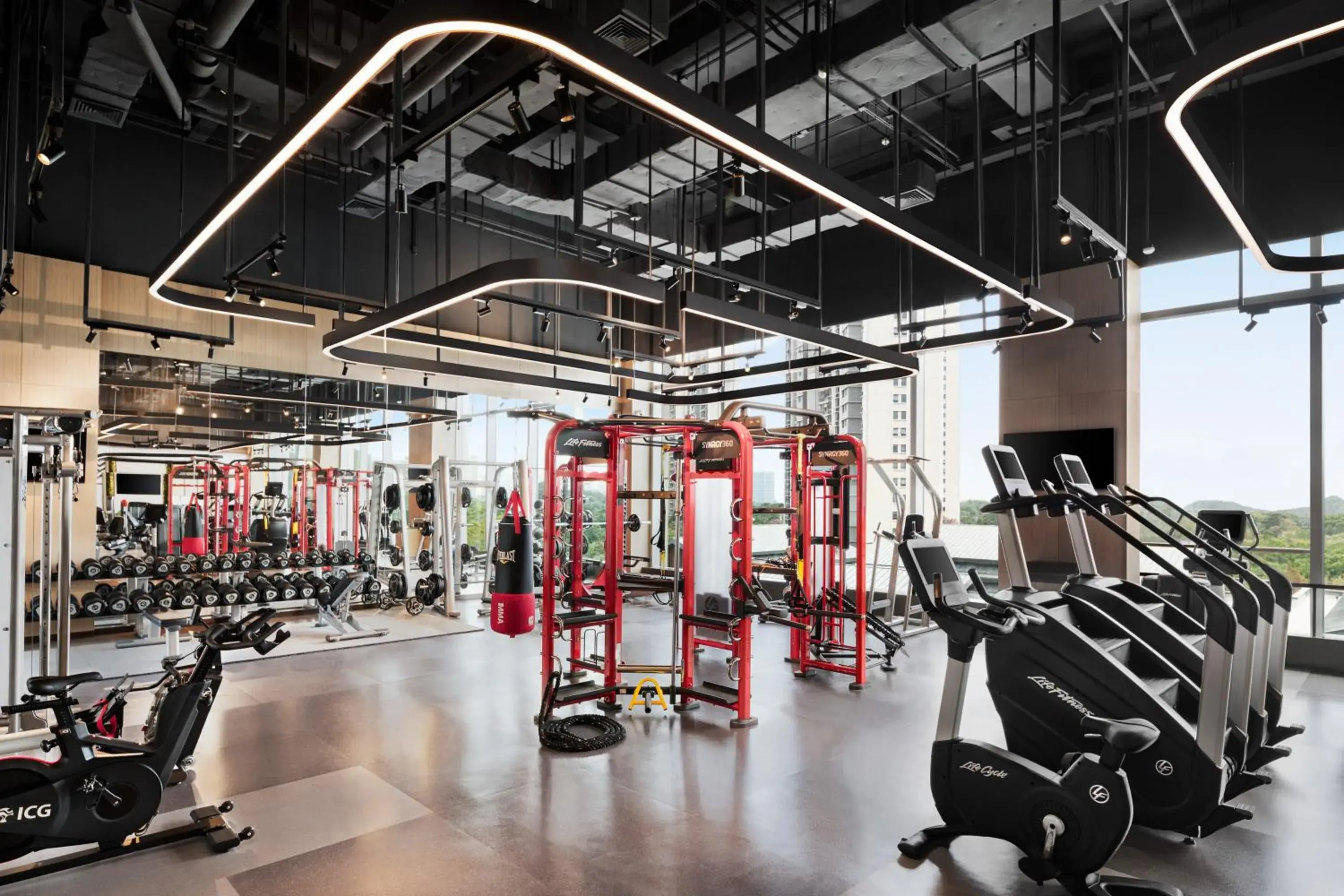 Fitness centre/facilities in Shangri-La Putian Onsen Resort Hotel Fitness centre/facilities in Shangri-La Putian Onsen Resort Hotel