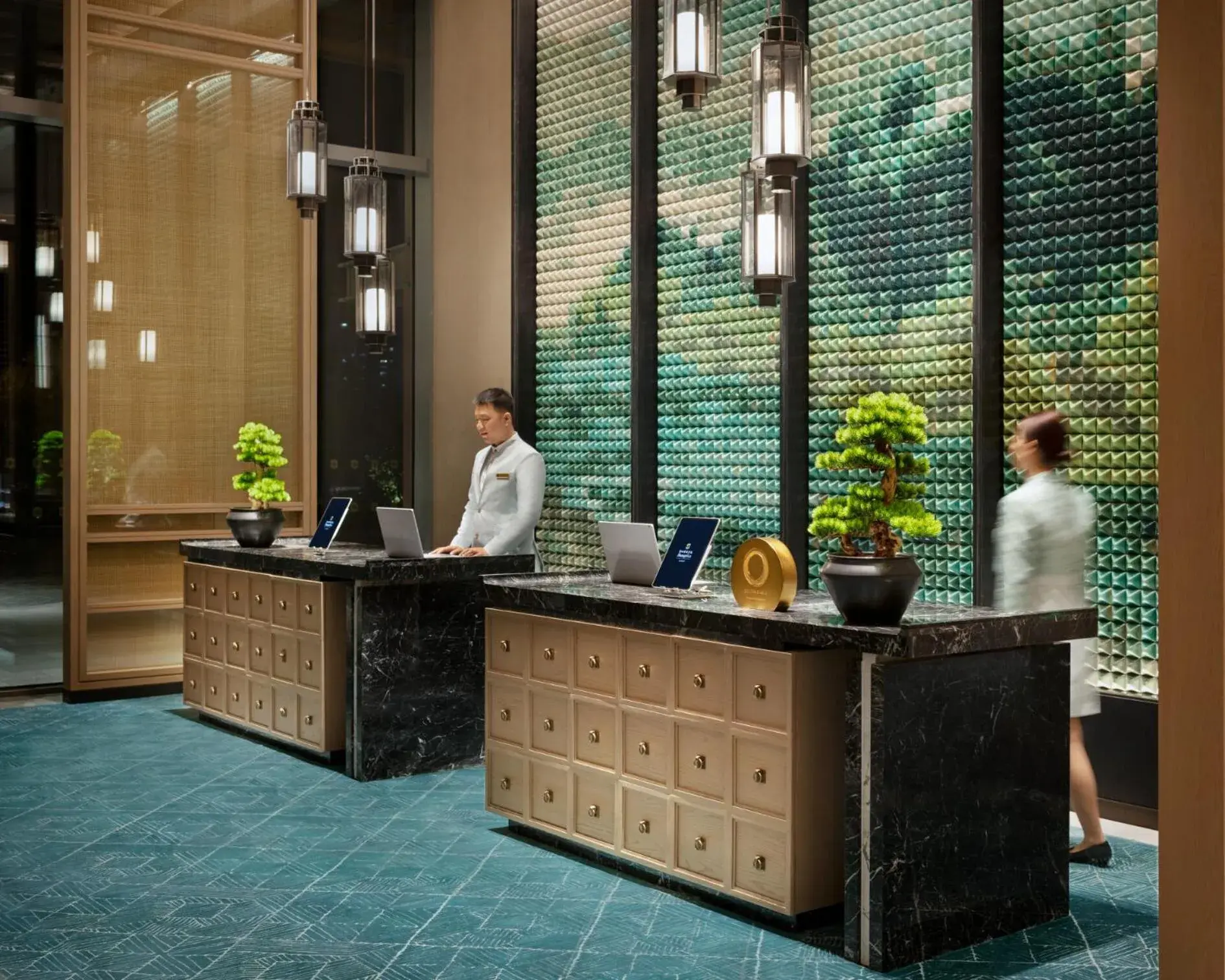 Lobby or reception in Shangri-La Putian Onsen Resort Hotel Lobby or reception in Shangri-La Putian Onsen Resort Hotel