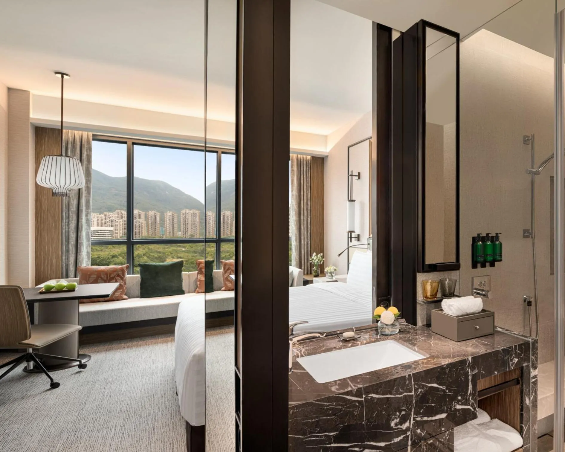 Bathroom in Shangri-La Putian Onsen Resort Hotel