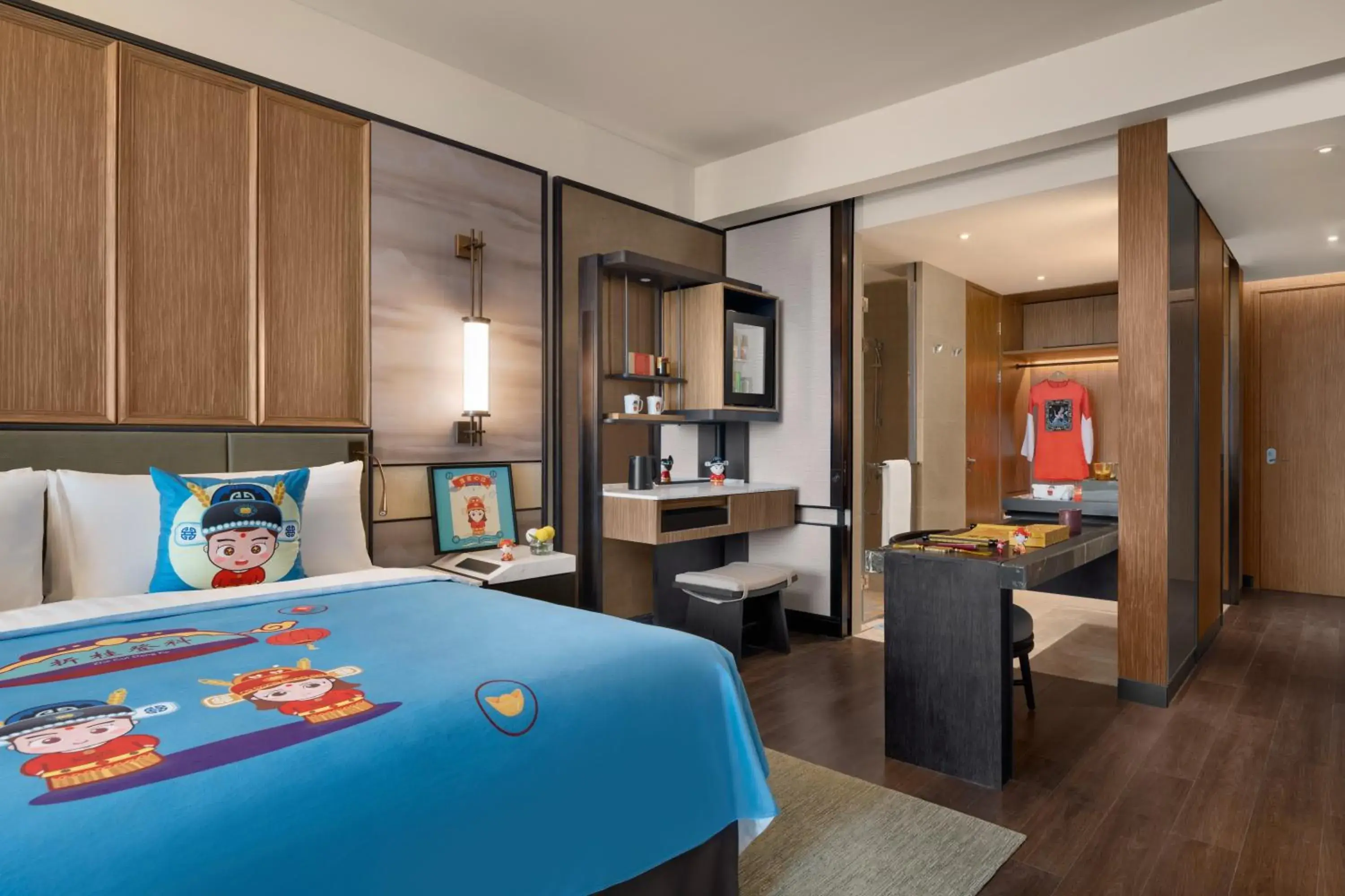 Photo of the whole room, Bed in Shangri-La Putian Onsen Resort Hotel Photo of the whole room, Bed in Shangri-La Putian Onsen Resort Hotel