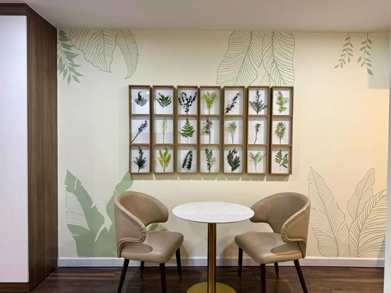 Seating area in LIVIE Hanoi Ham Long